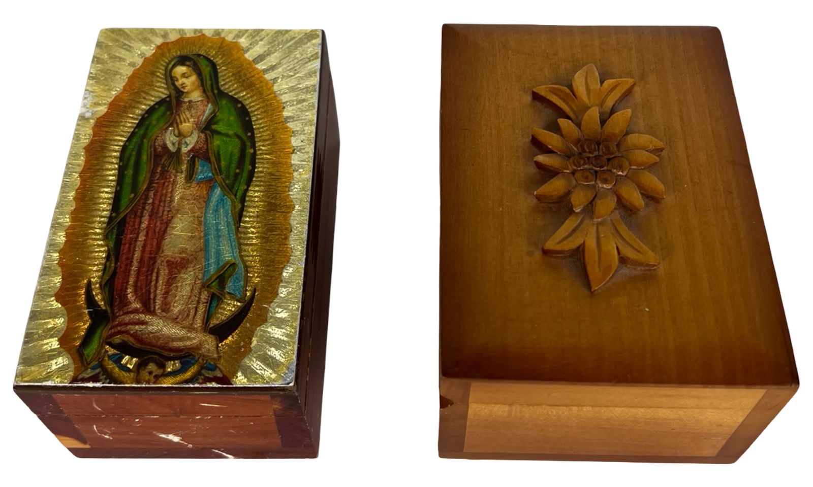 Assorted Decorative Trinket & Jewelry Boxes - 4