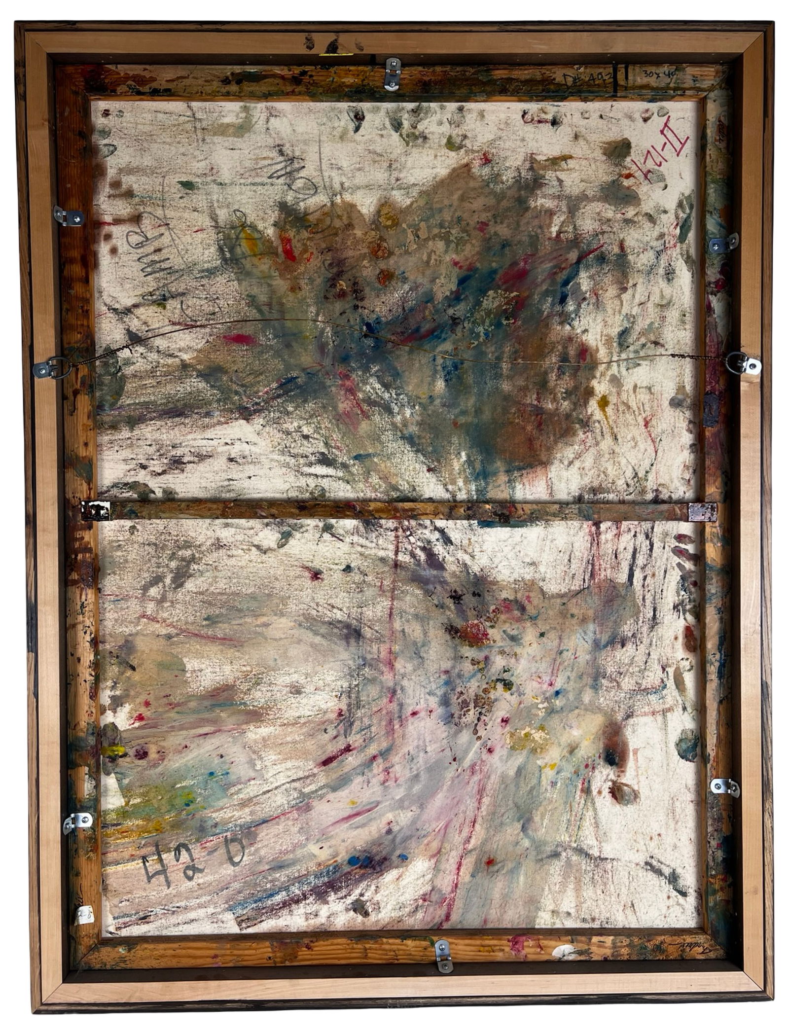 Matt Lamb Textured Abstract Expressionist Painting - 2