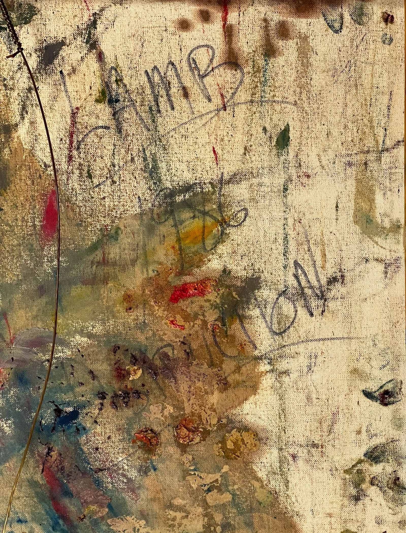 Matt Lamb Textured Abstract Expressionist Painting - 3