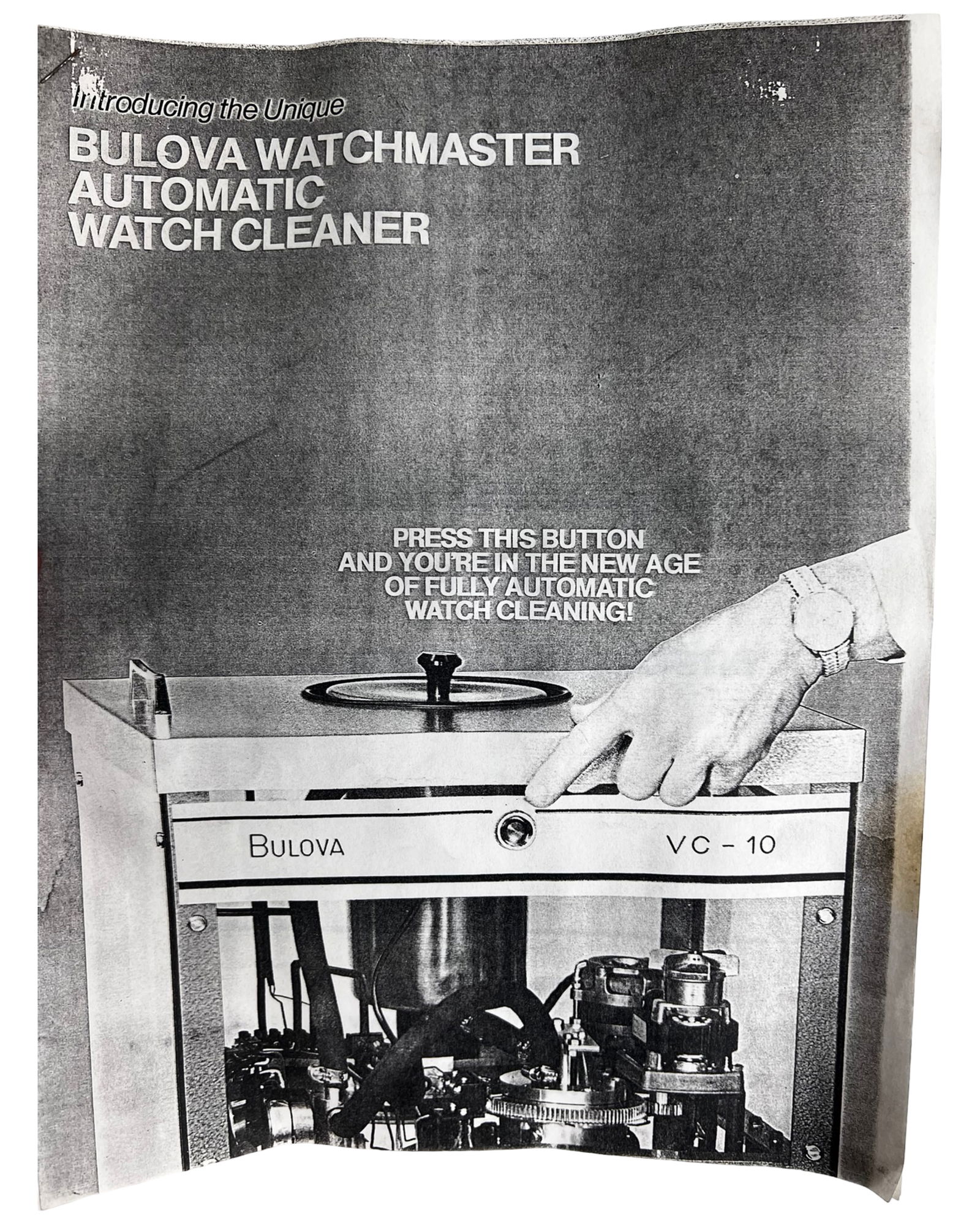 Bulova VC-10 Watch Cleaning Machine - 9