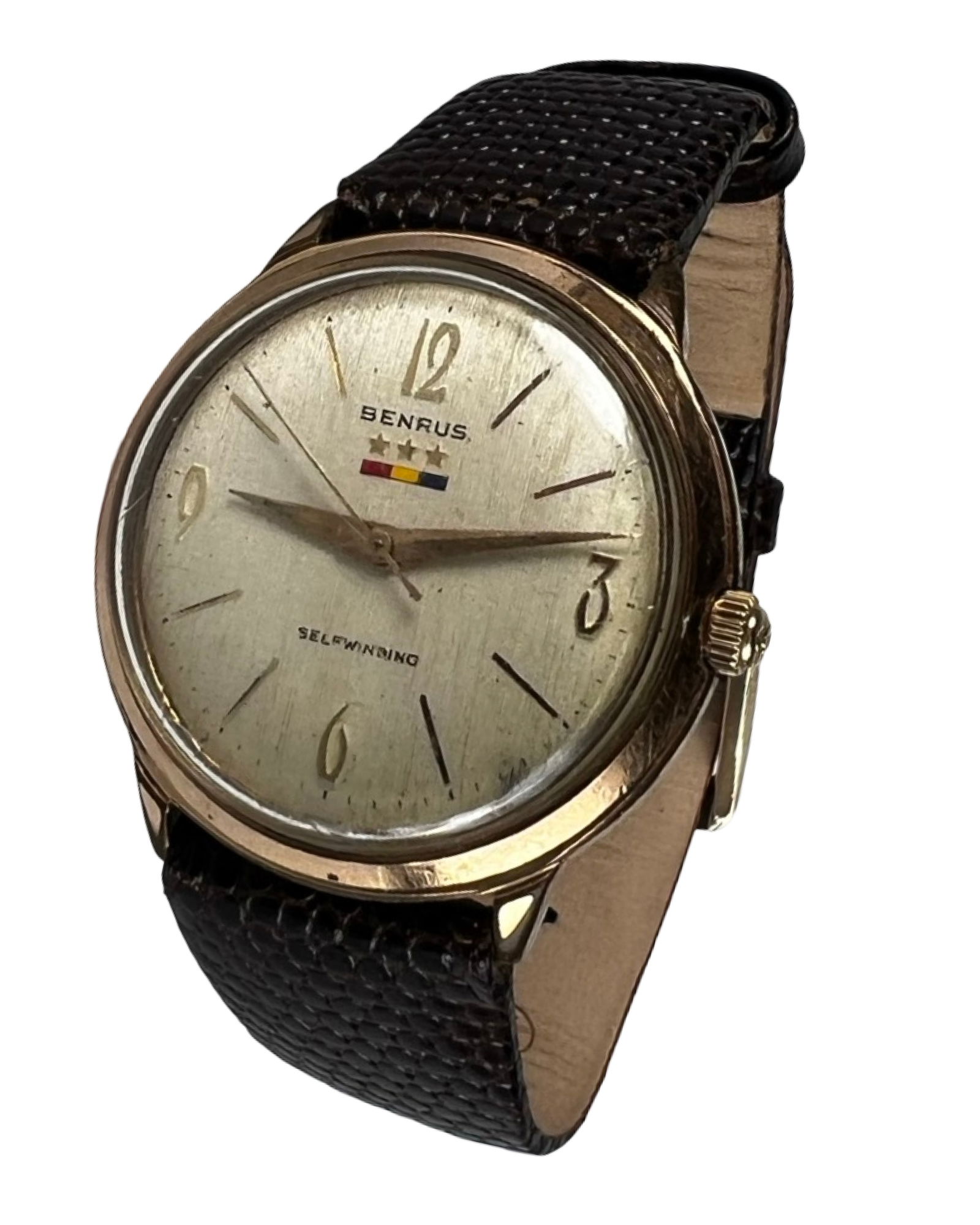 Vintage Benrus "3-Star" Self-Winding Men's Watch (1 of 3)