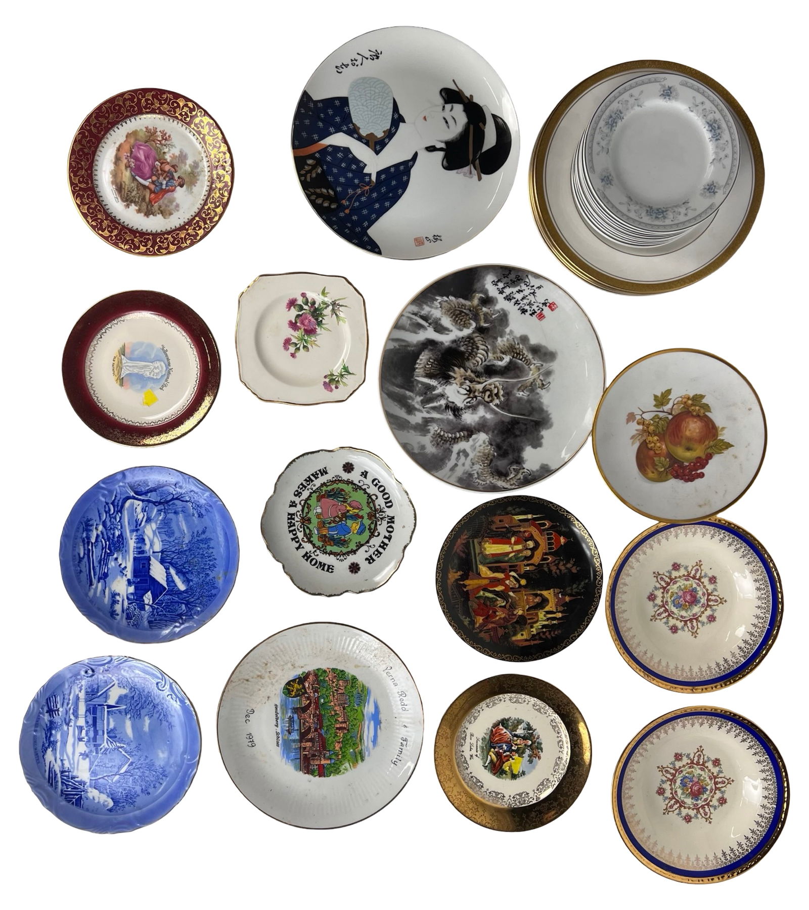 Antique & Vintage Porcelain Plates & Platters (1 of 5)