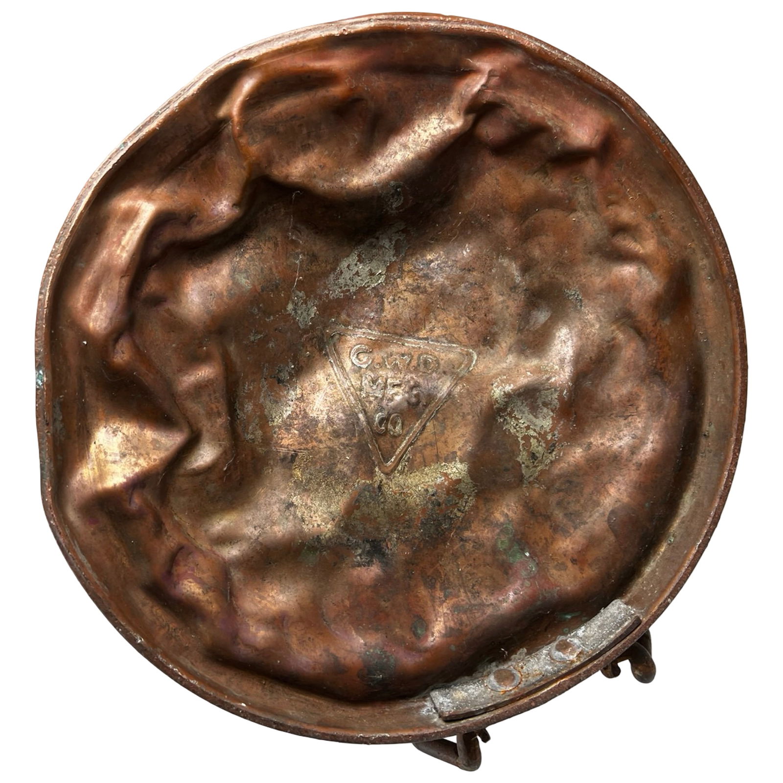 Copper Hand Pump Fire Extinguisher Umbrella Stand - 3