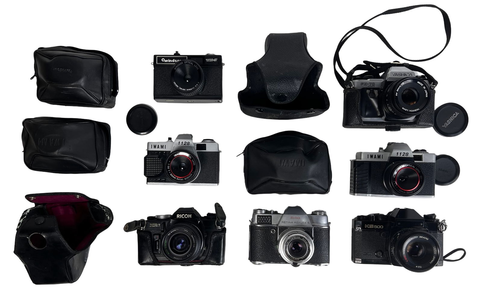 Vintage Film Camera Lot - Yashica, Kodak Retina R (1 of 3)