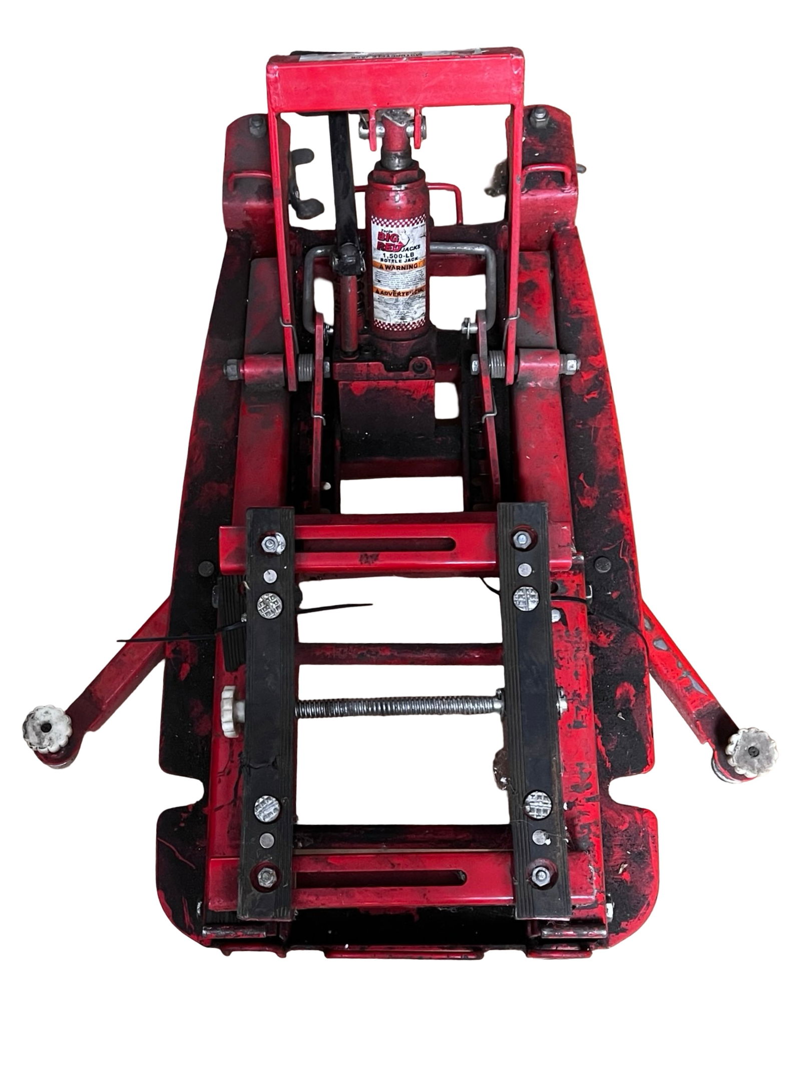 Torin Big Red 1,500 lbs Motorcycle Bottle Jack (1 of 3)