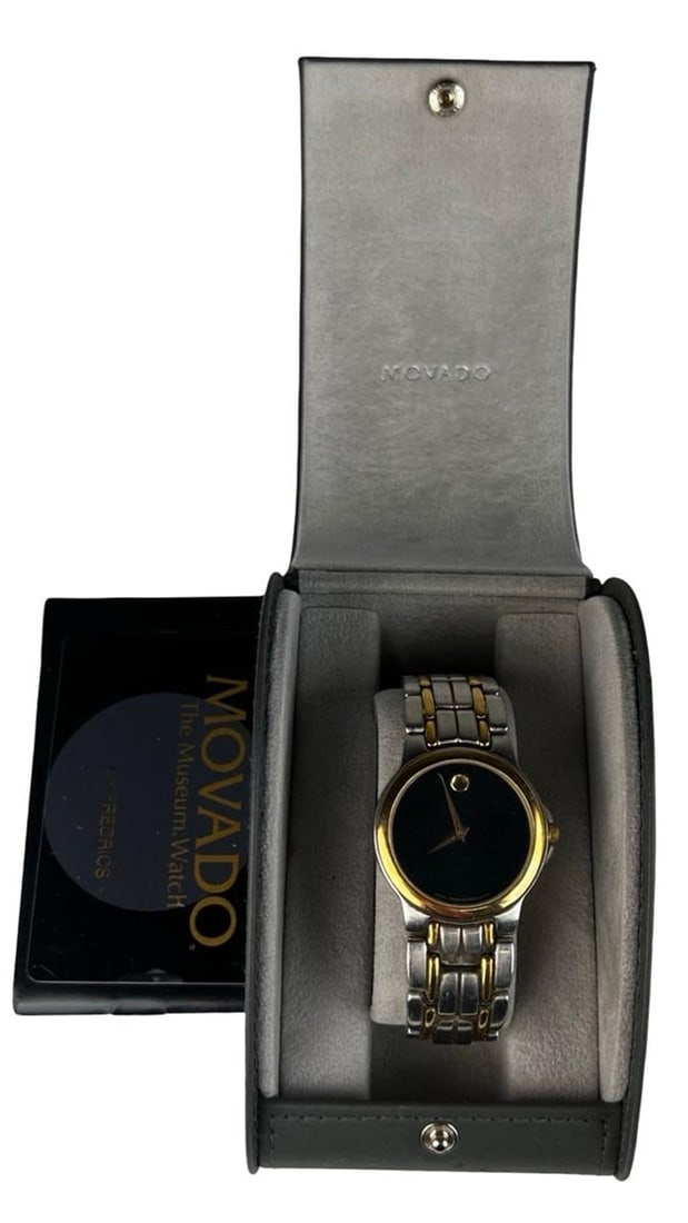 Movado Museum Classic Men's Swiss Wrist Watch: Movado Museum Classic Men's Swiss Wrist Watch. Good overall condition, working.