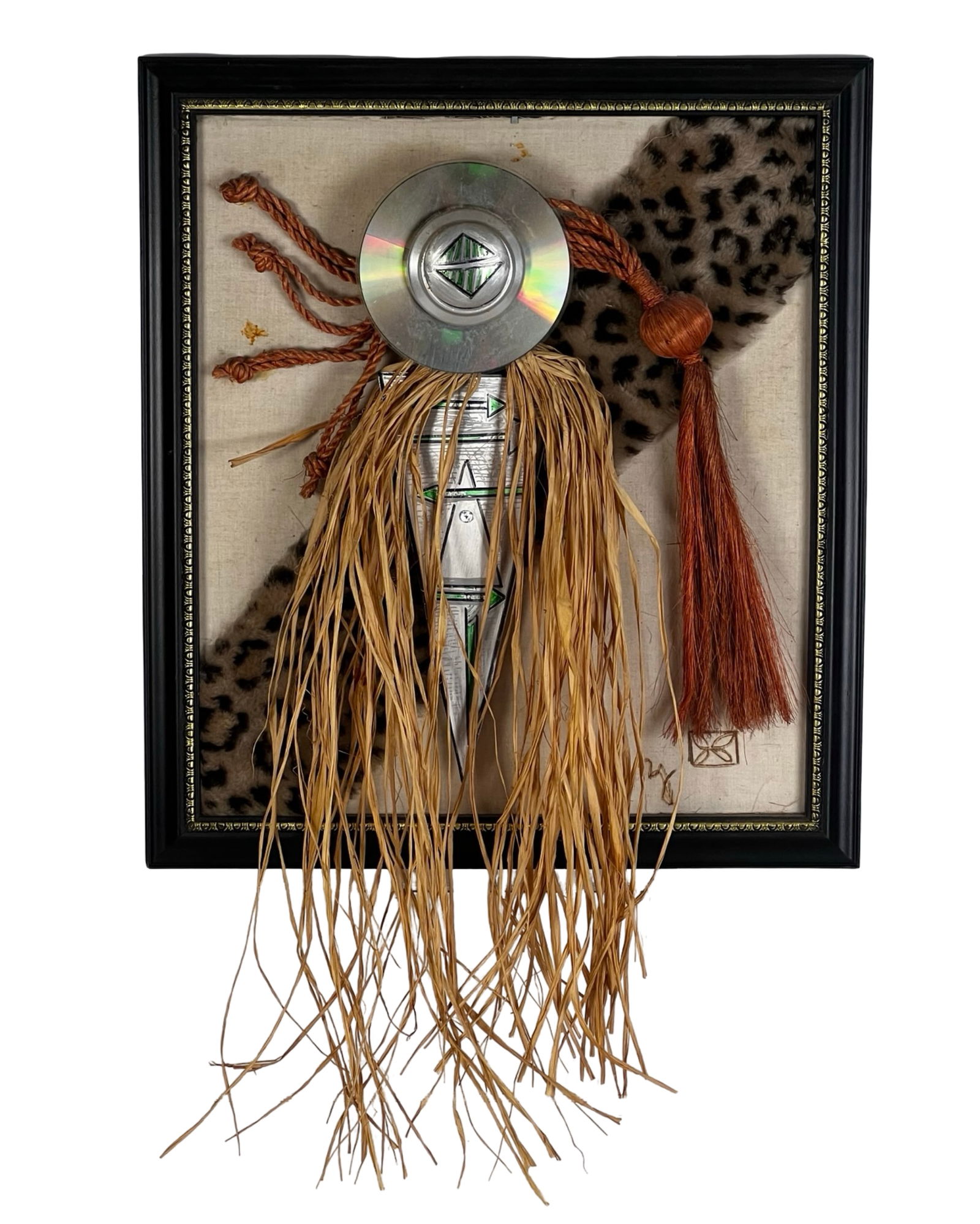 Mitchell Melson Jr Pair Mixed Media Assemblage Art - 2