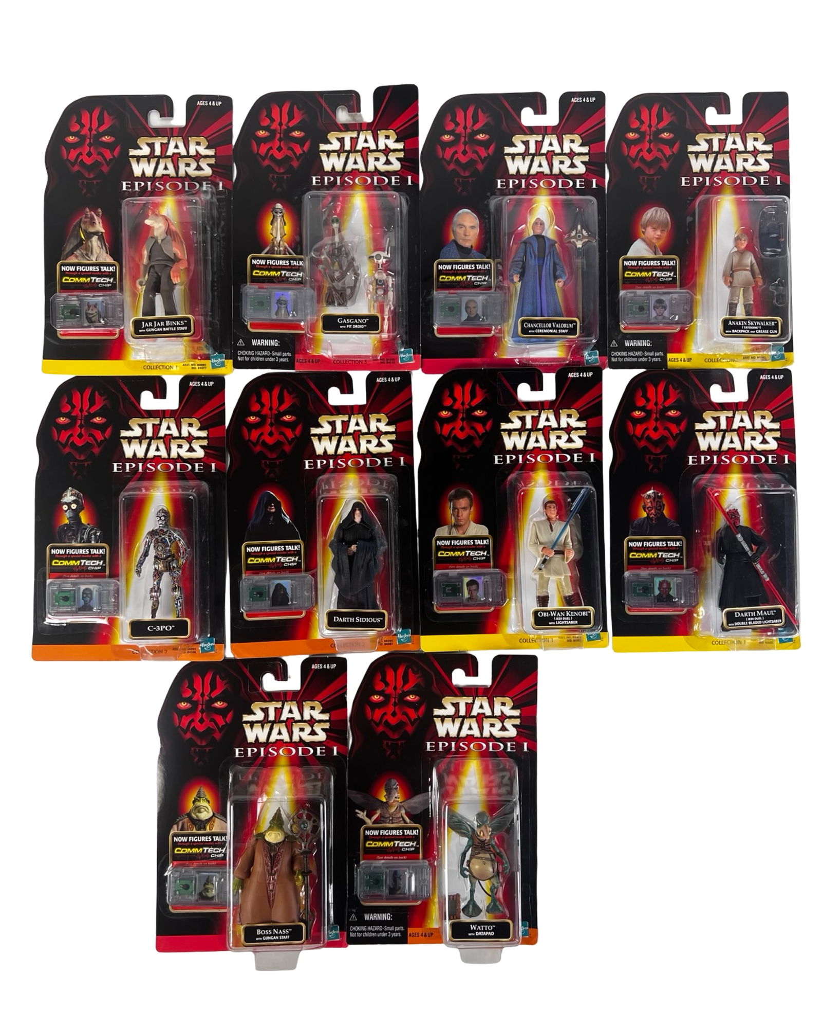 Star Wars Episode I Phantom Menace Action Figures (1 of 1)