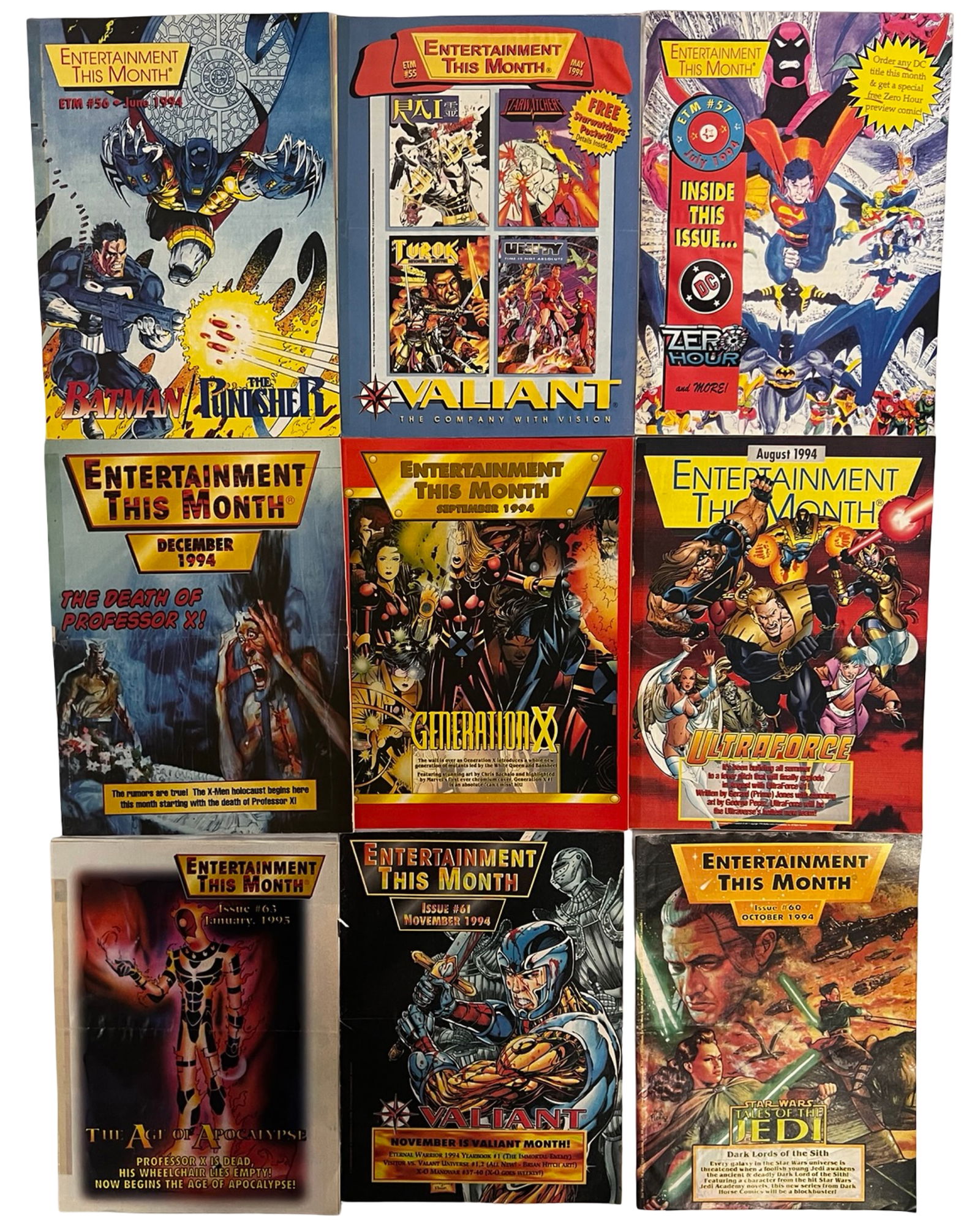 Comic Book Lot - Marvel, DC, Amalgam, X-Men, Wolve - 7