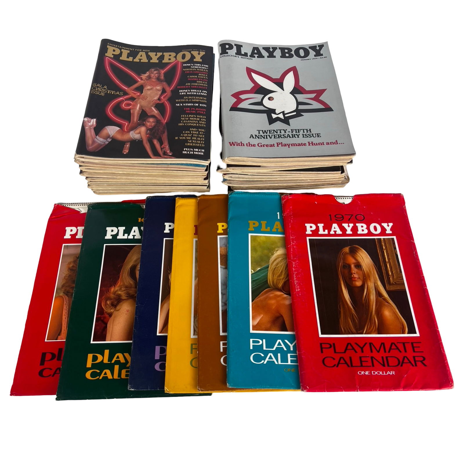 Vintage Playboy Magazine & 70s Playmate Calendars (1 of 4)