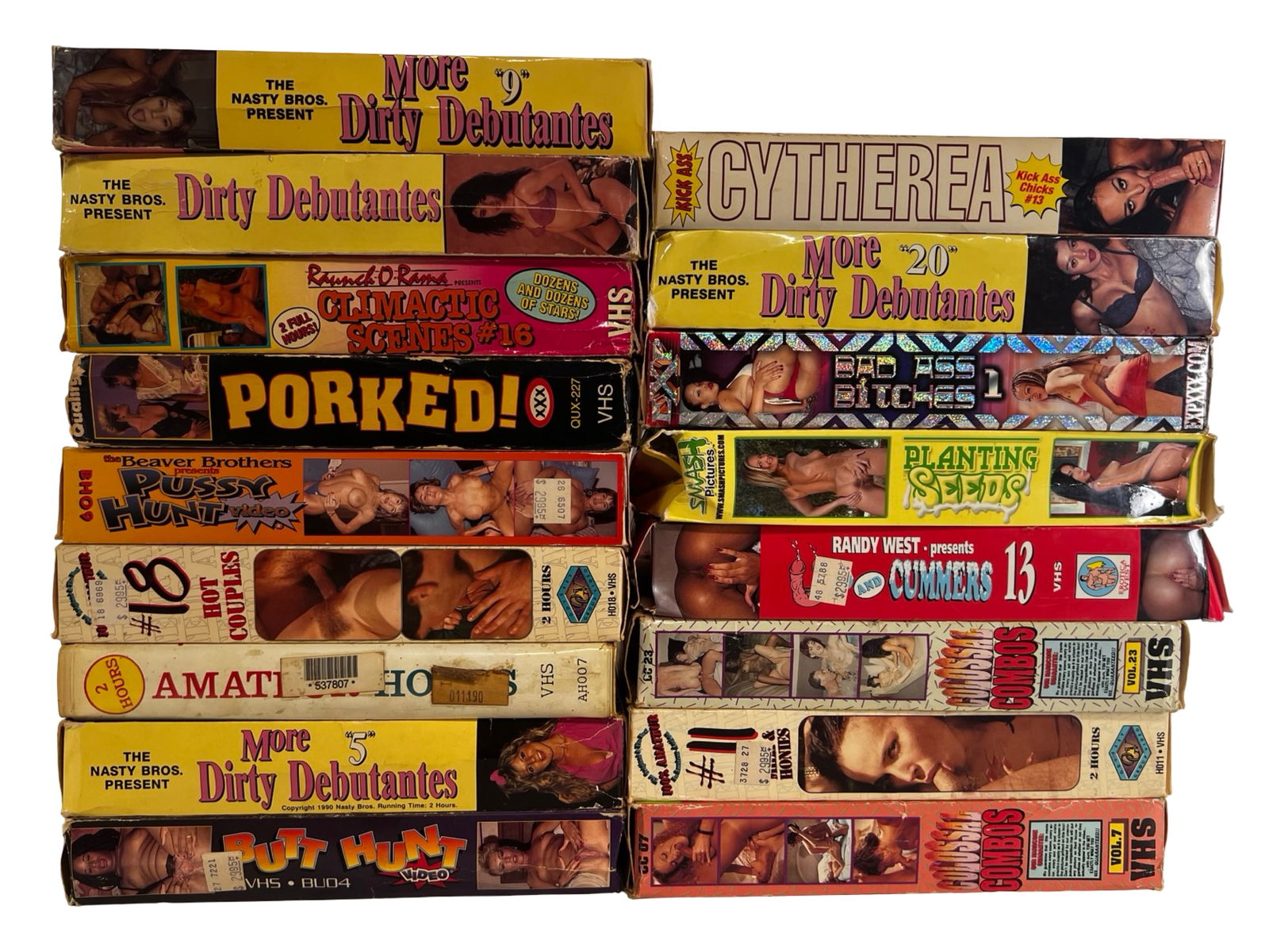 Collection of Adult XXX Movies on VHS (1 of 1)