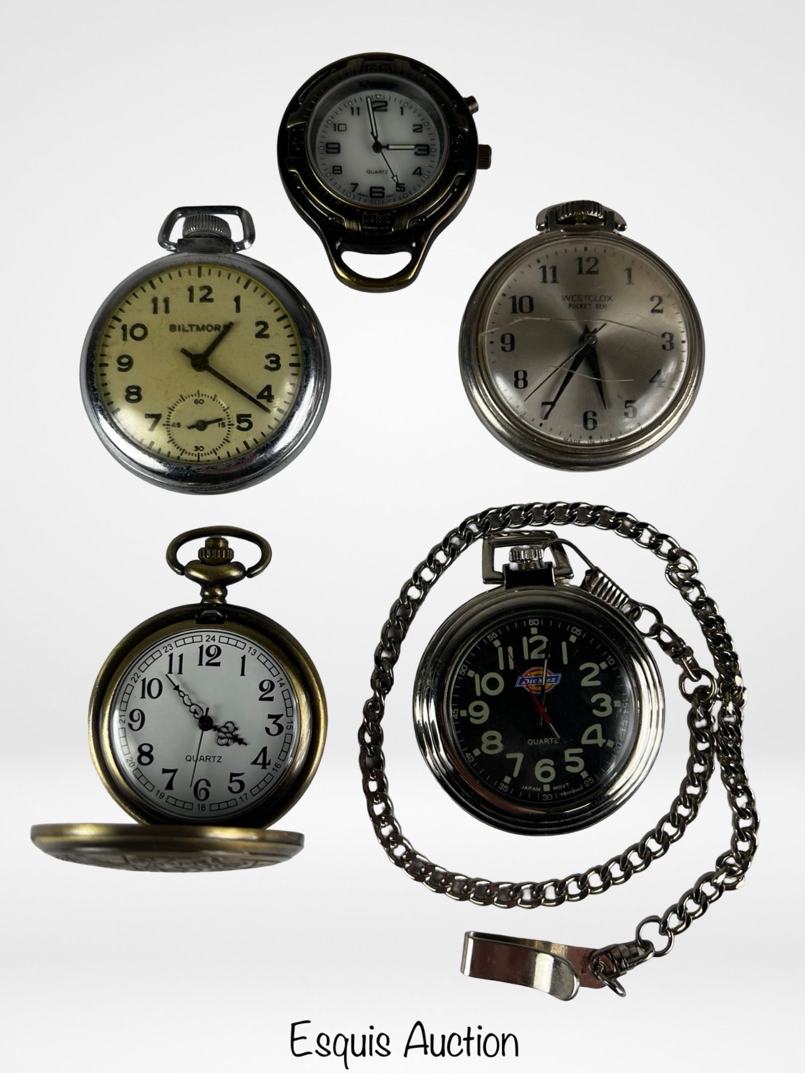 Group of Vintage Pocket Watches (1 of 2)