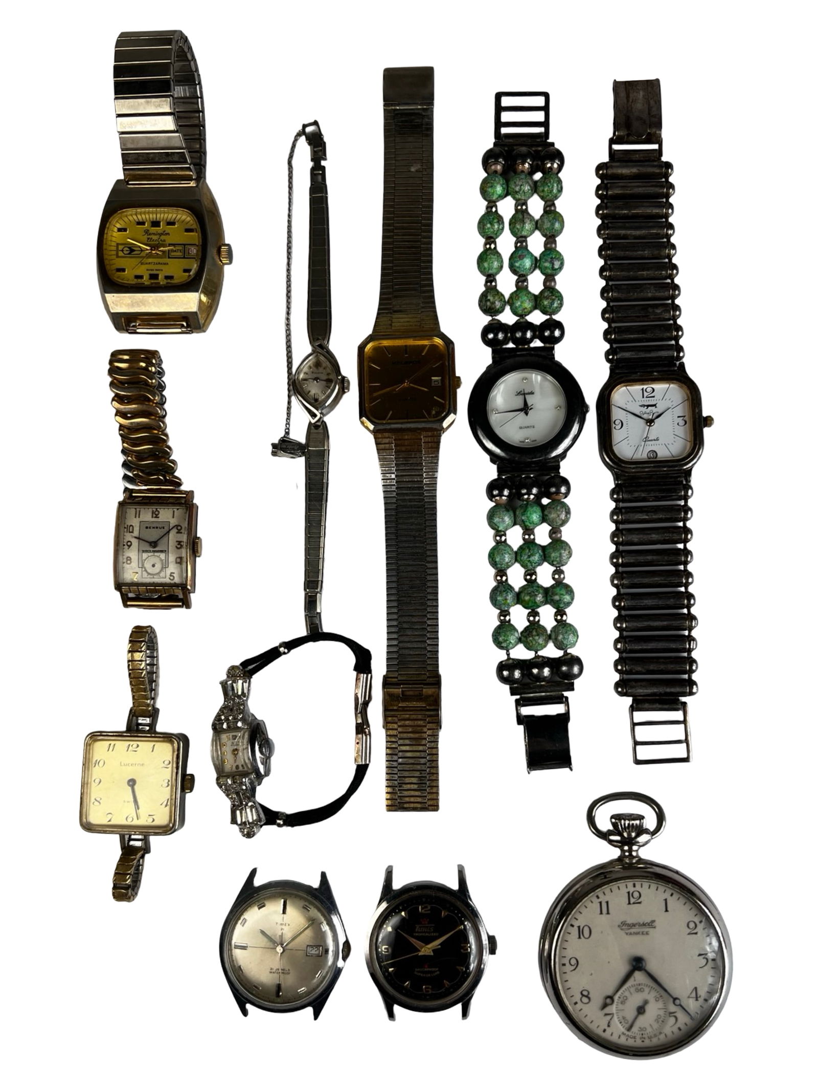 Assortment of Vintage Wrist Watches & Pocket Watch (1 of 5)