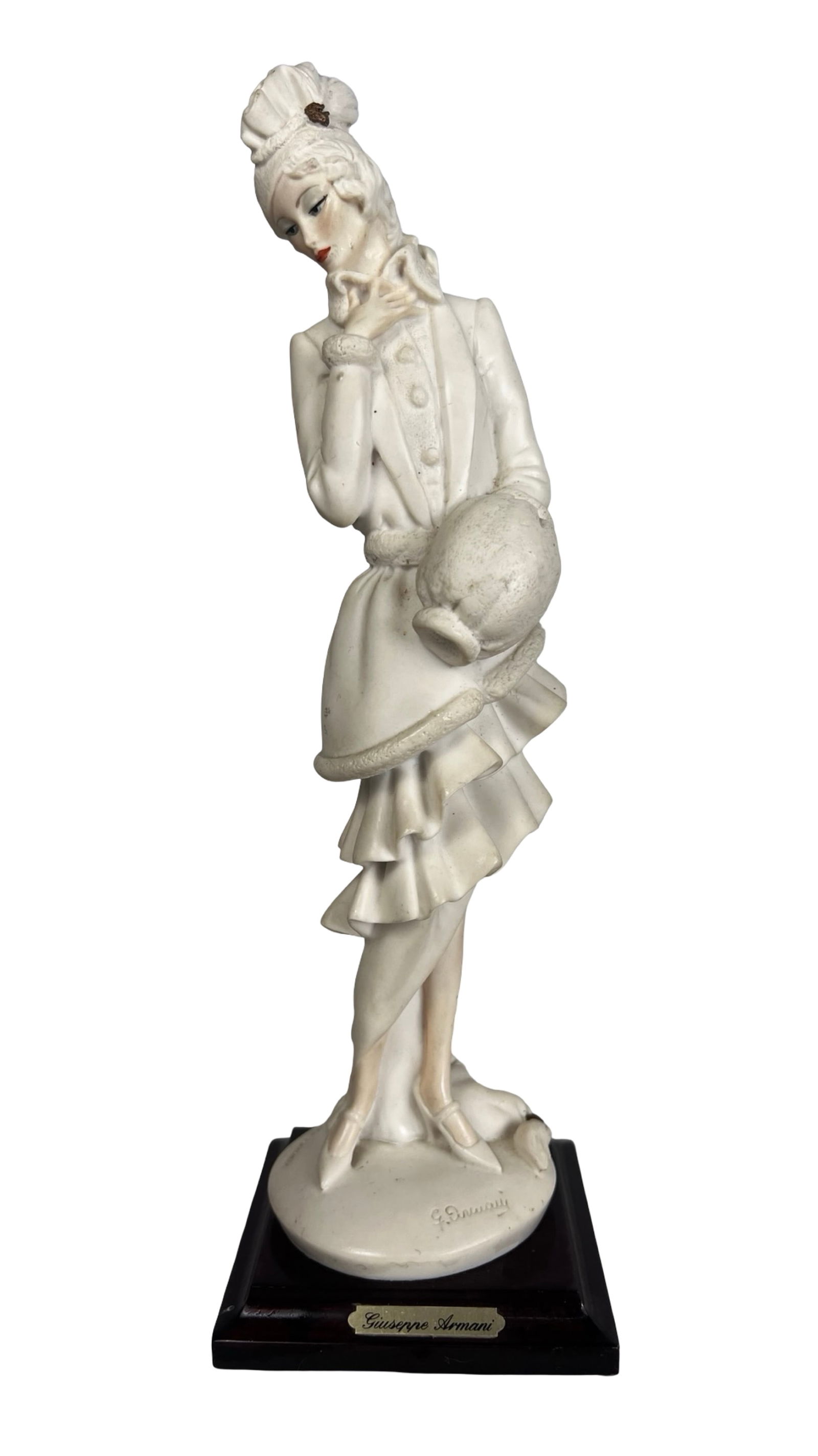 Giuseppe Armani Lady with Muff Porcelain Figurine (1 of 7)