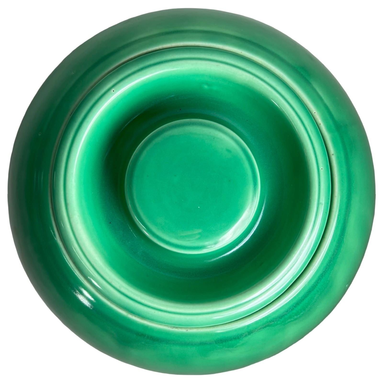 Fiesta Kitchen Kraft Green Covered Cookie Jar - 3