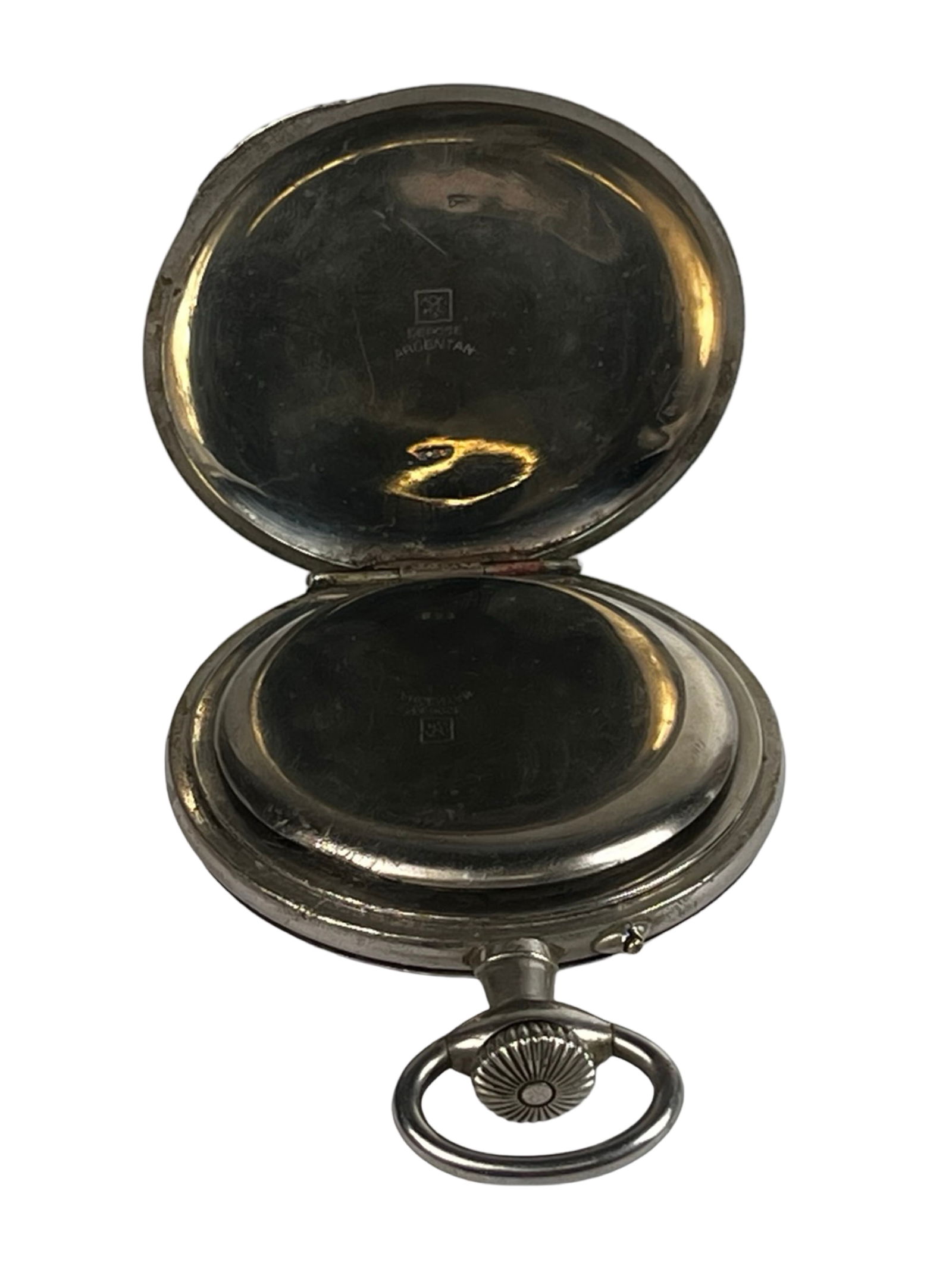 Jumbo Oversized Vintage Pocket Watch - 4