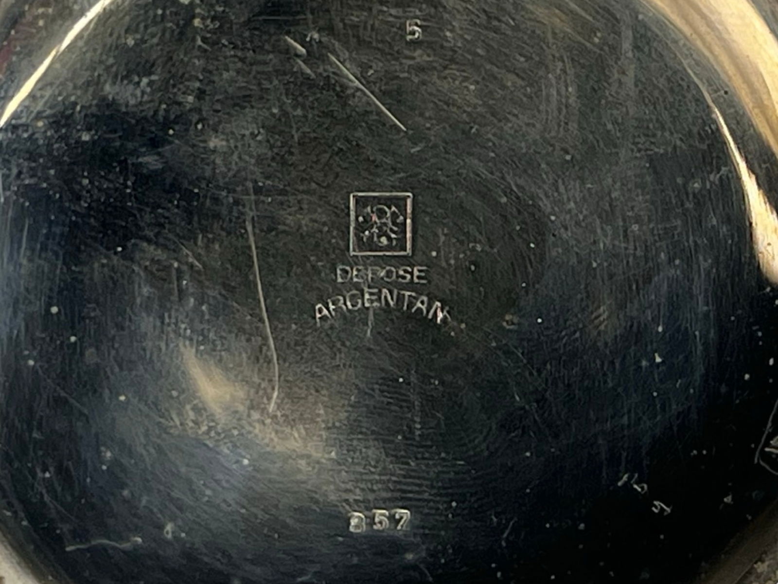 Jumbo Oversized Vintage Pocket Watch - 5