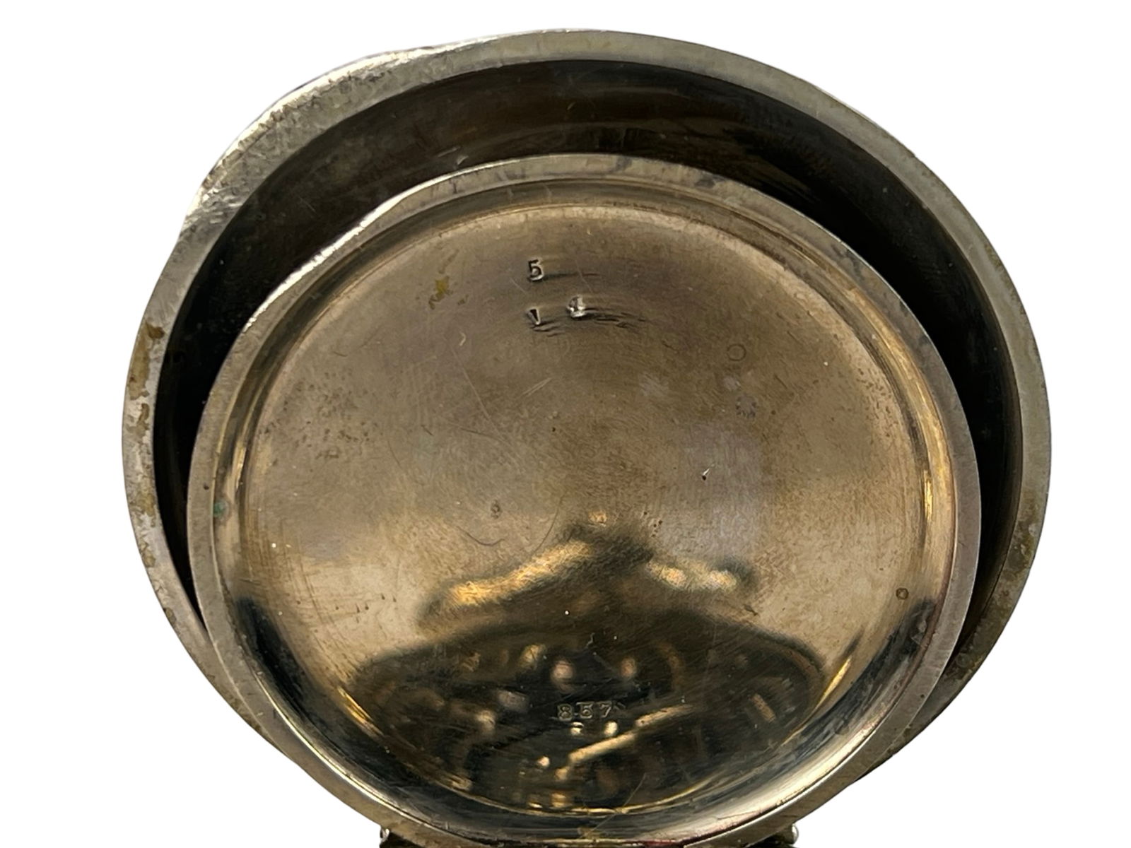 Jumbo Oversized Vintage Pocket Watch - 8