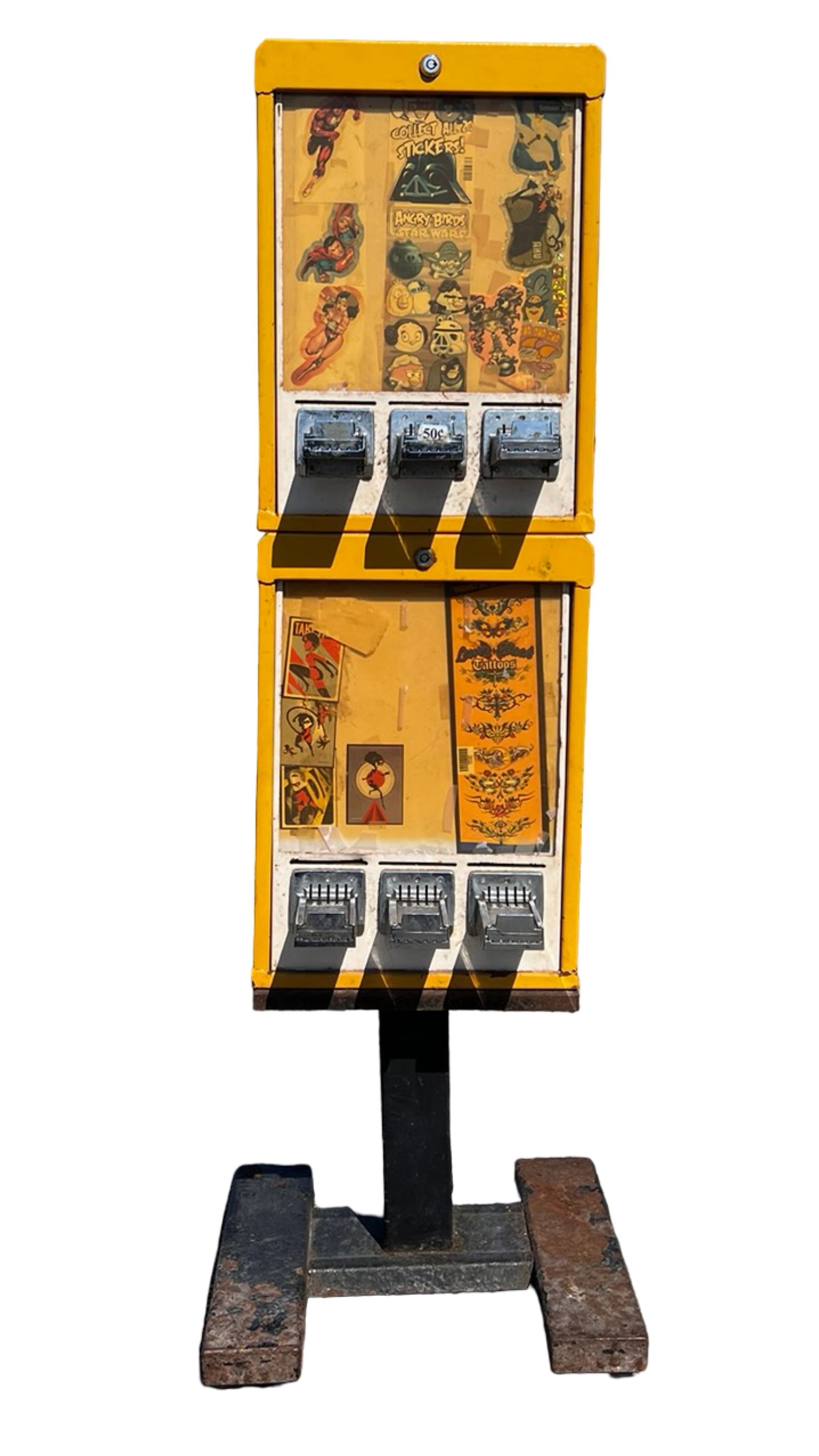 Vintage Coin-Op Sticker & Tattoo Vending Machine (1 of 5)