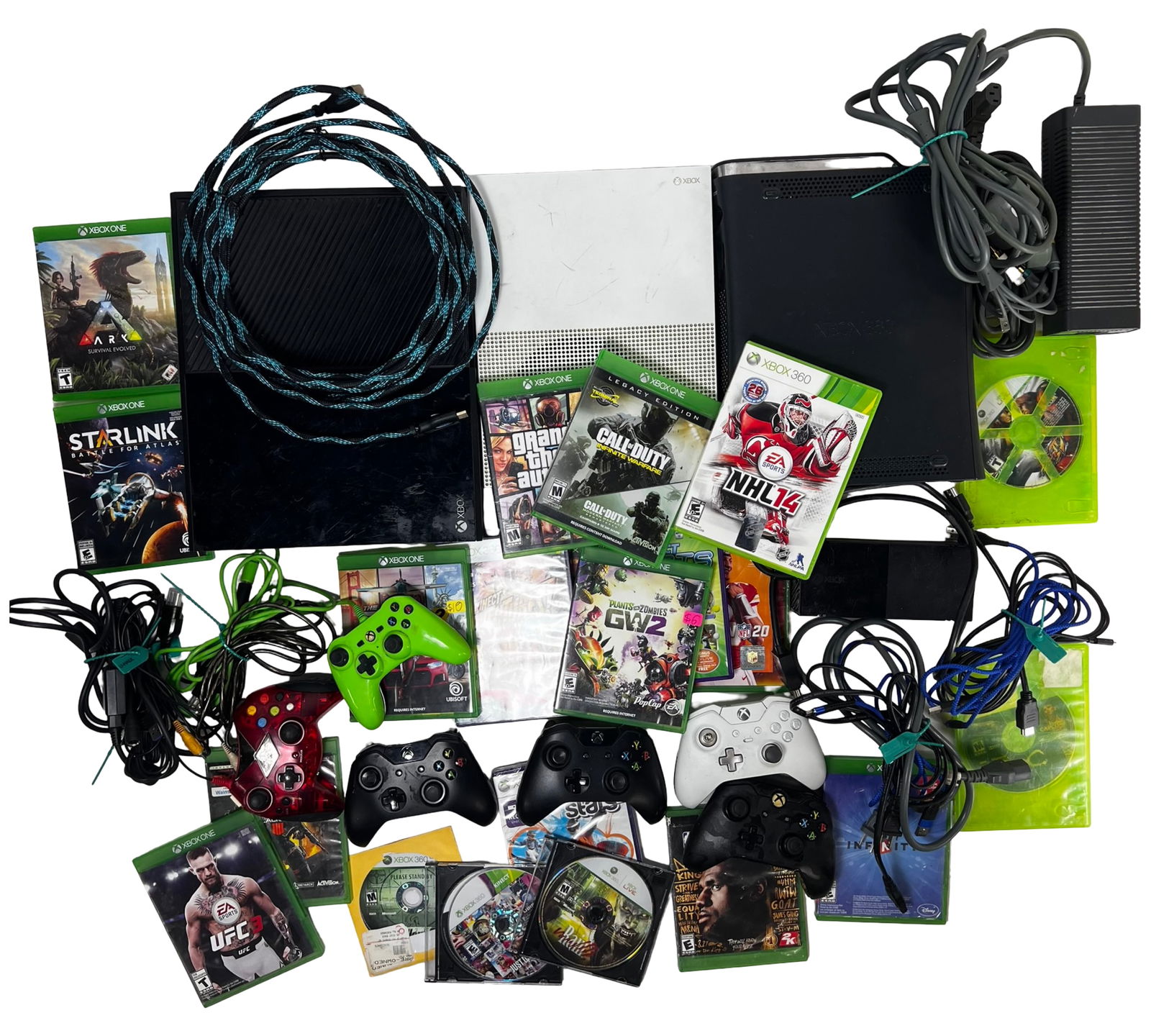 Massive Xbox One & Xbox 360 Consoles & Games (1 of 6)