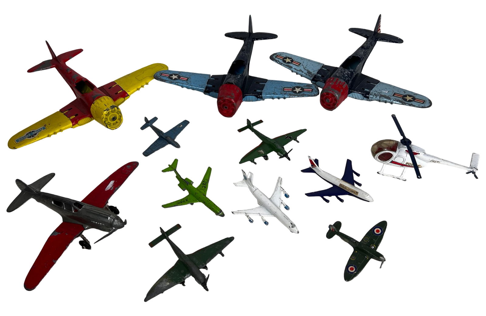 Vintage Die-Cast & Metal Toy Airplanes- Hubley (1 of 5)