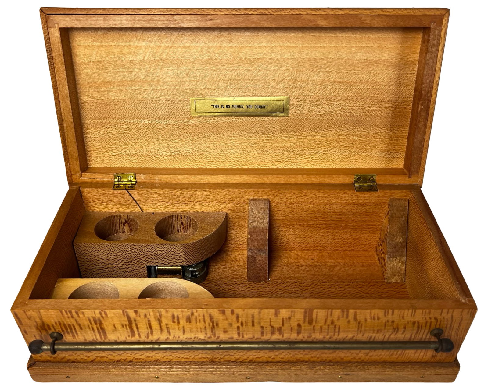 Eclectic Liquor Casket Coffin Form Music Box (1 of 5)