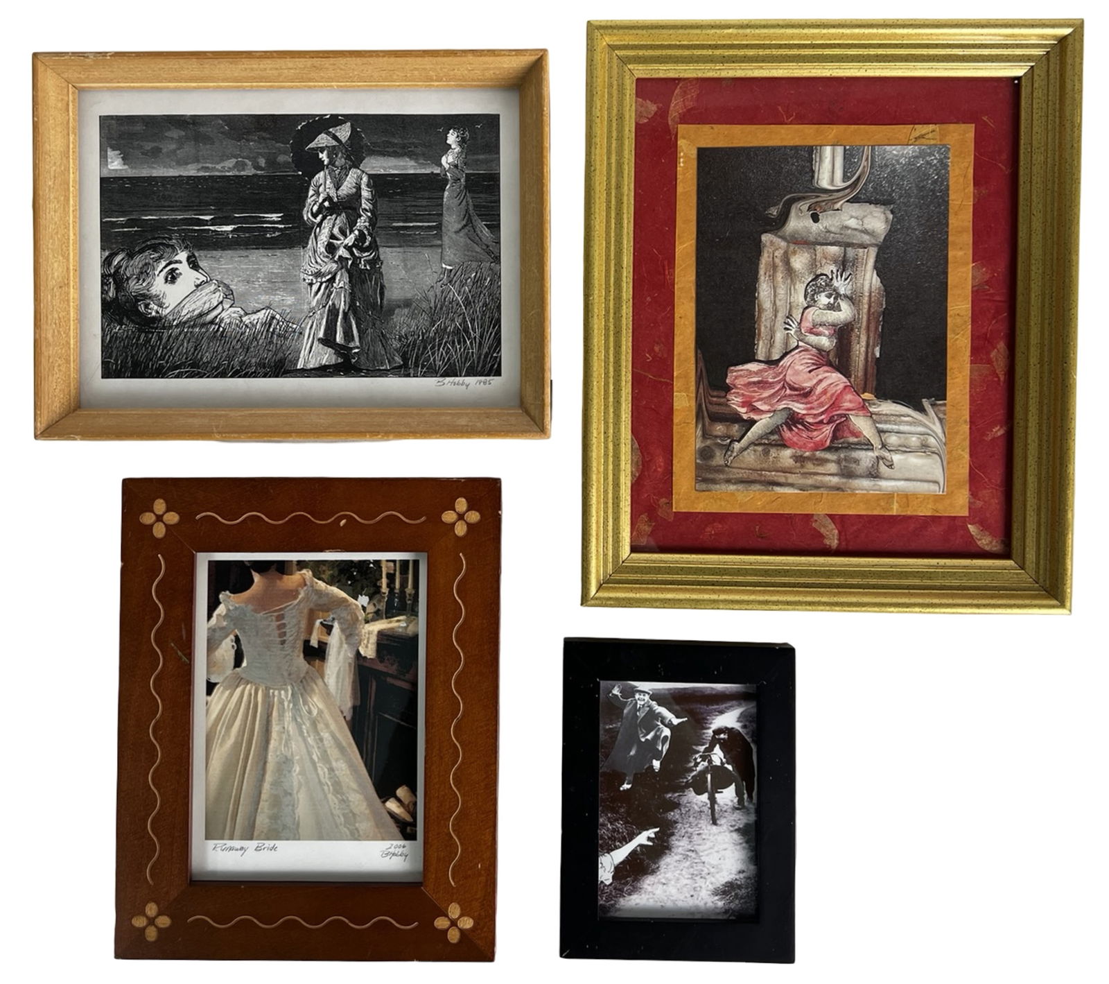 Beth Hobby Mixed Media Framed Artworks Group (1 of 8)