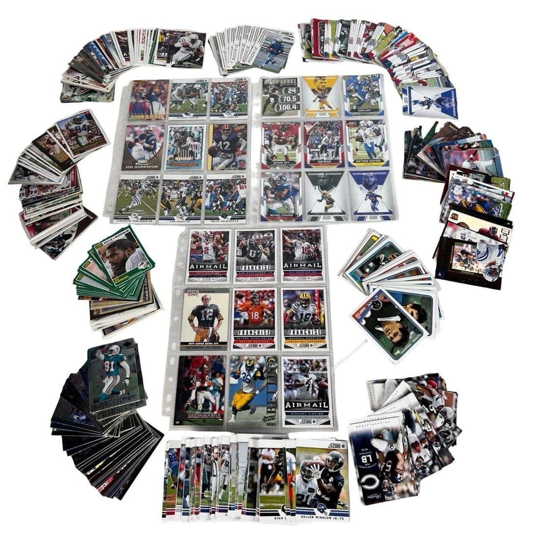NFL Football Cards Collection- Stars, Rookies & In (1 of 9)