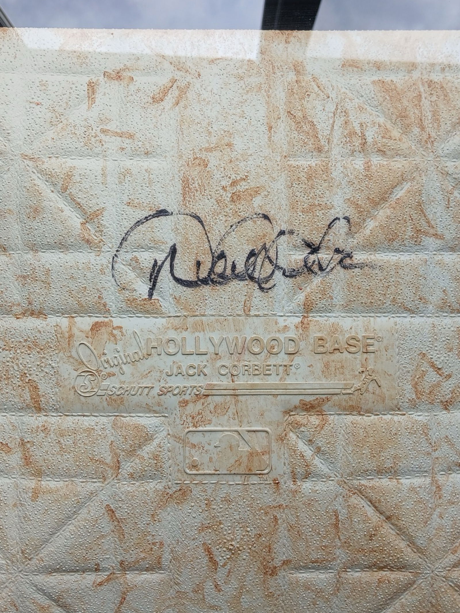 Derek Jeter Signed 1998 World Series Game Base - 2
