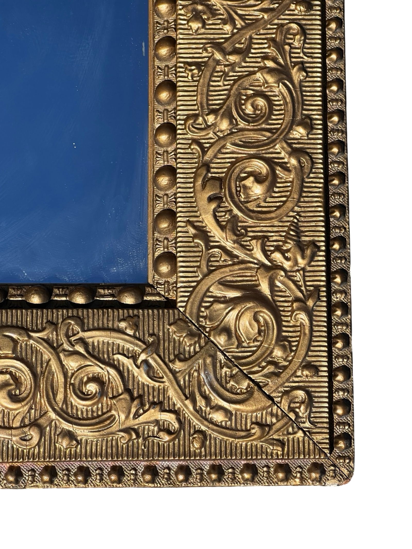 Neoclassical Gilt Wall Mirror Ornate Scrollwork - 2