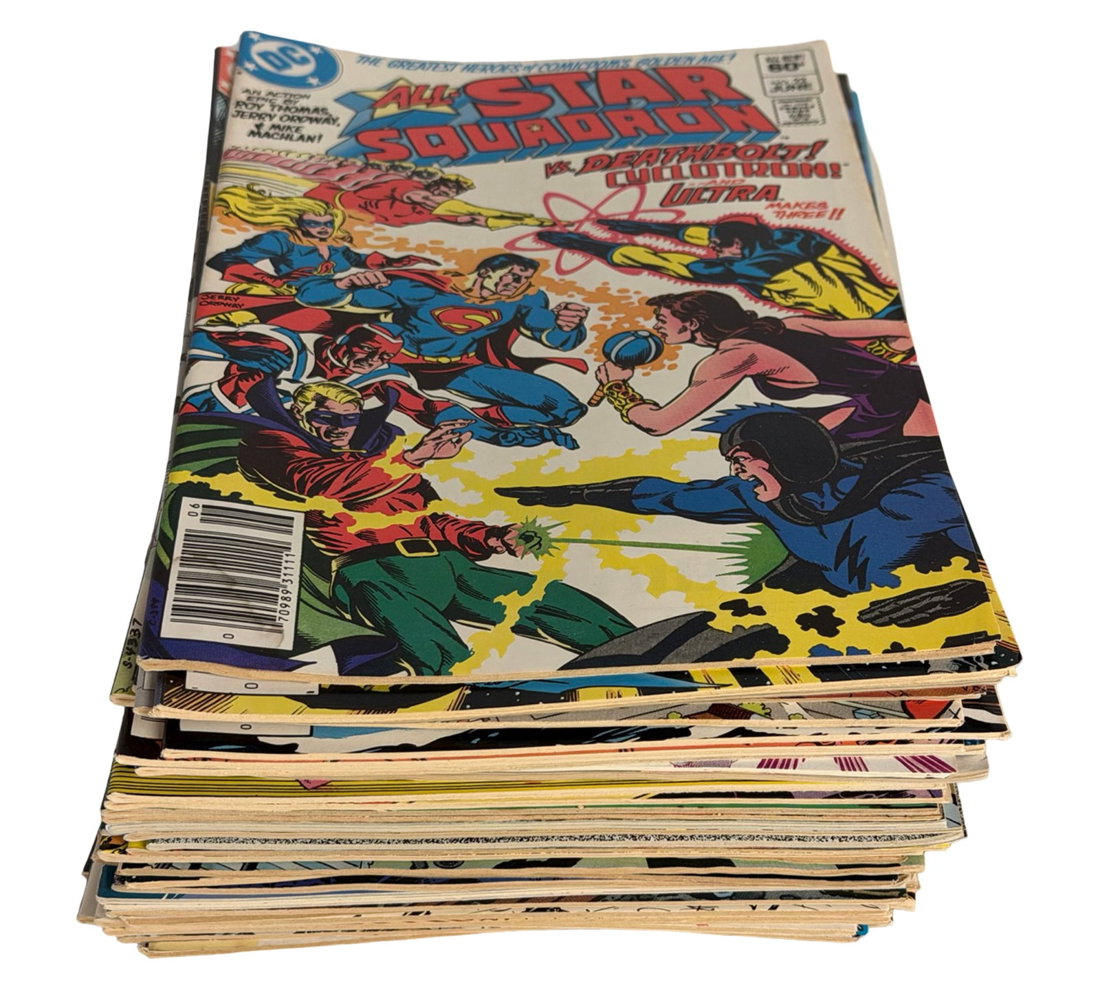 Vintage Comic Book Lot - Batman, Superman, Suicide (1 of 4)