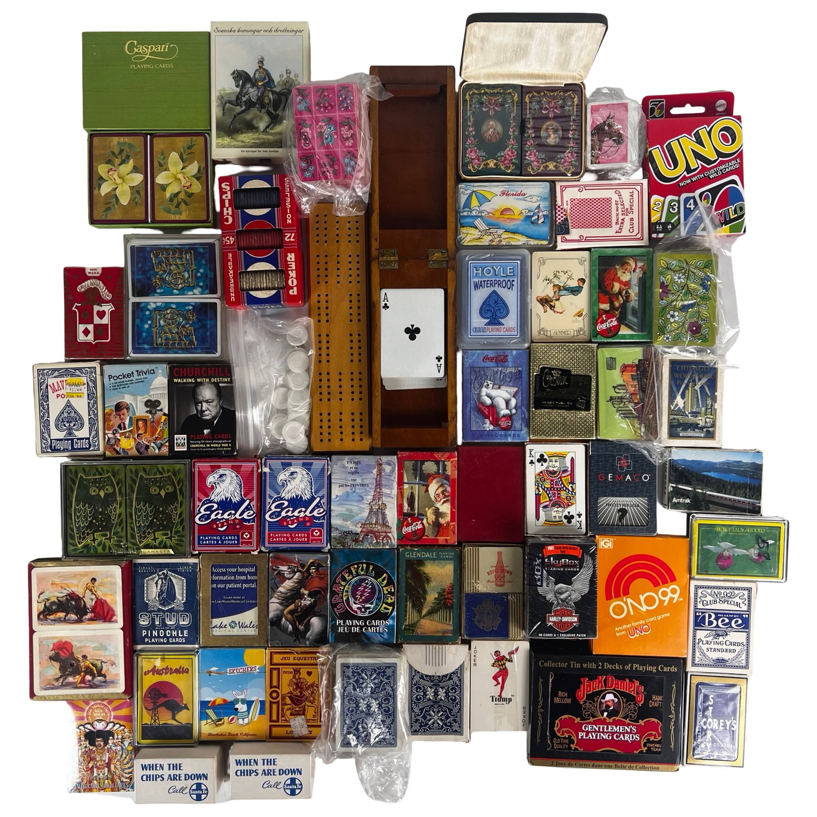 Large Vintage Playing Card Deck Collection (1 of 5)