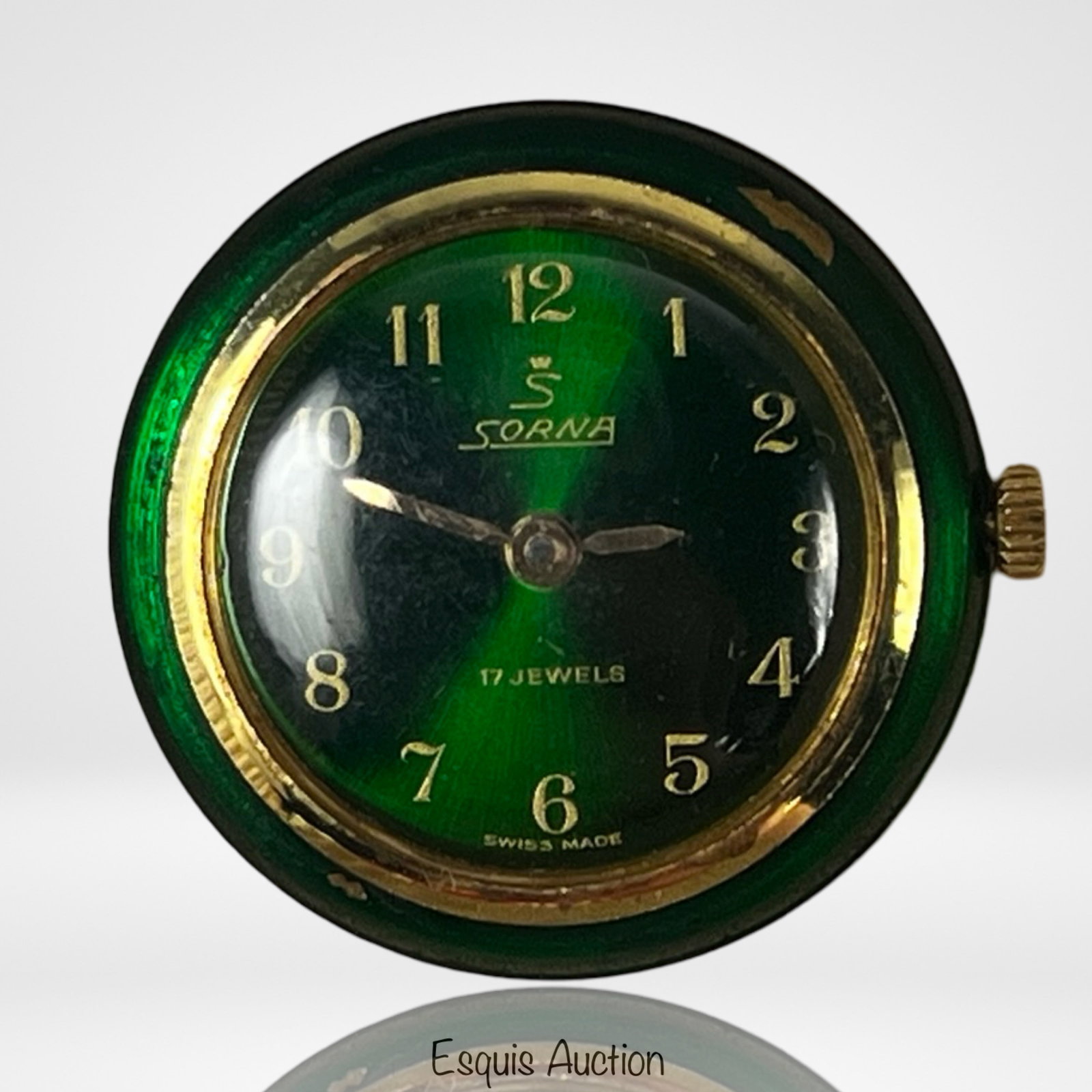 Vintage Seth Thomas Sorna 17 Jewels Ring Watch (1 of 3)