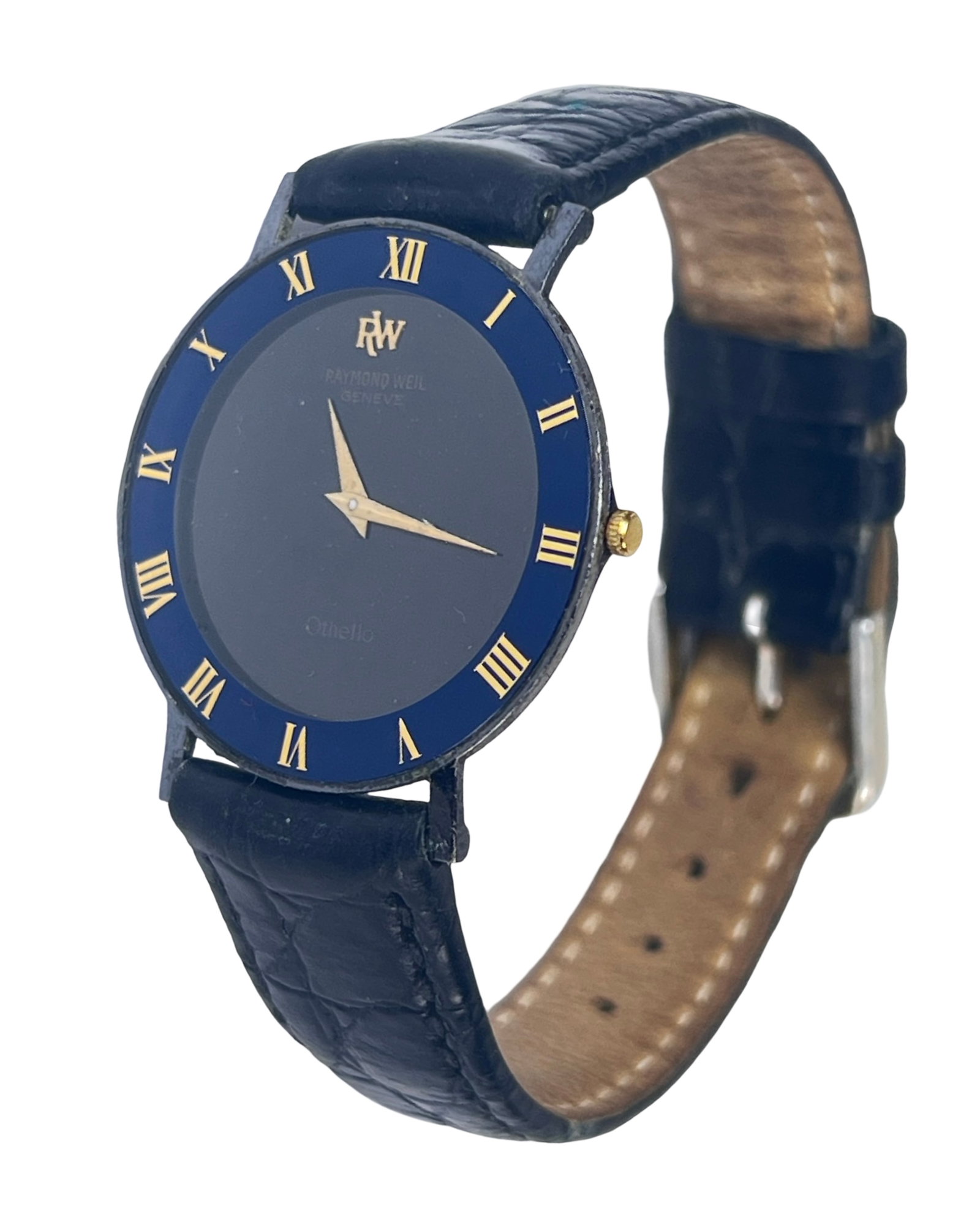 Raymond Weil Othello Wrist Watch: Raymond Weil Othello Wrist Watch. Good overall condition, normal age related wear, untested w/o battery.