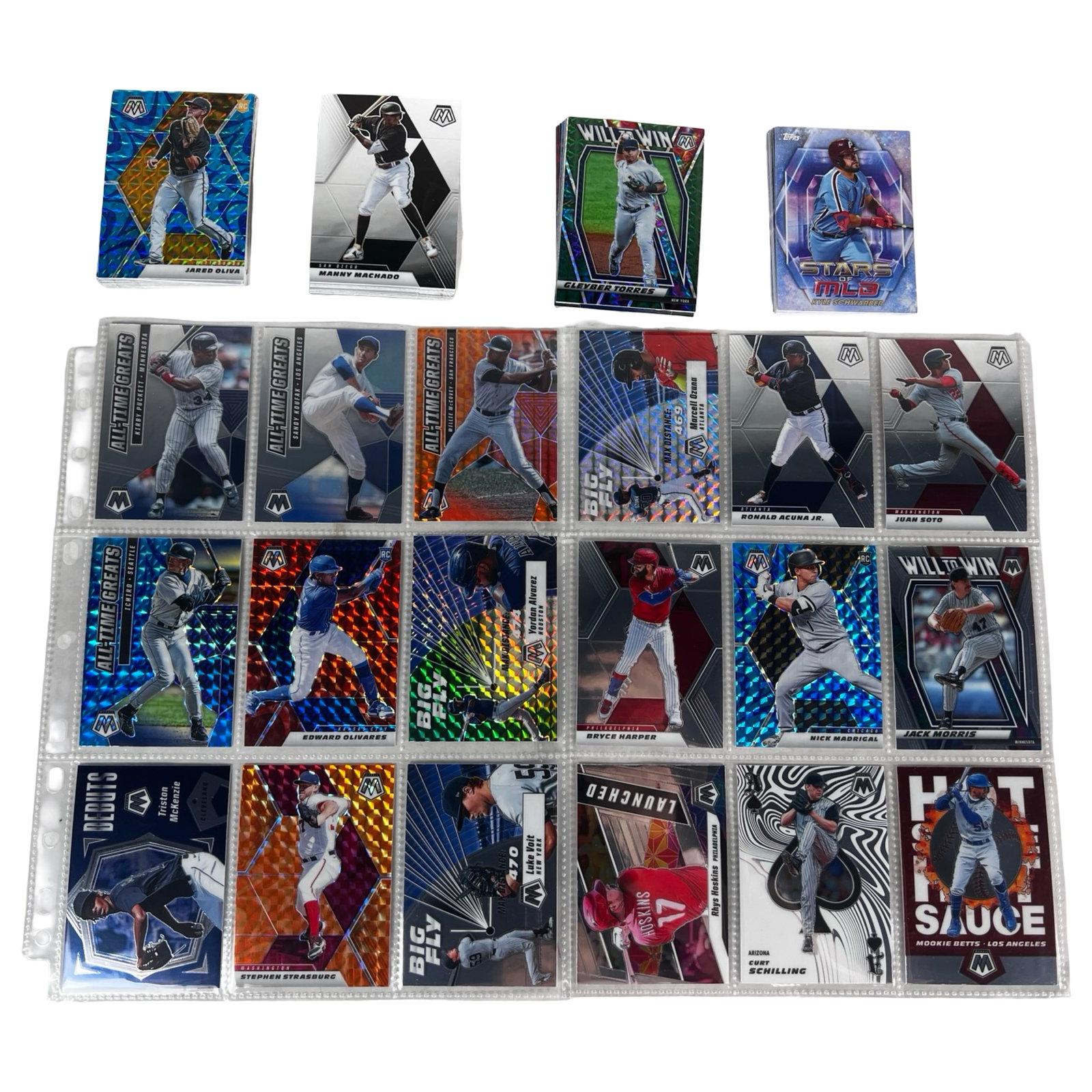 2021 Panini Mosaic Baseball Cards/ Inserts Paralle (1 of 4)