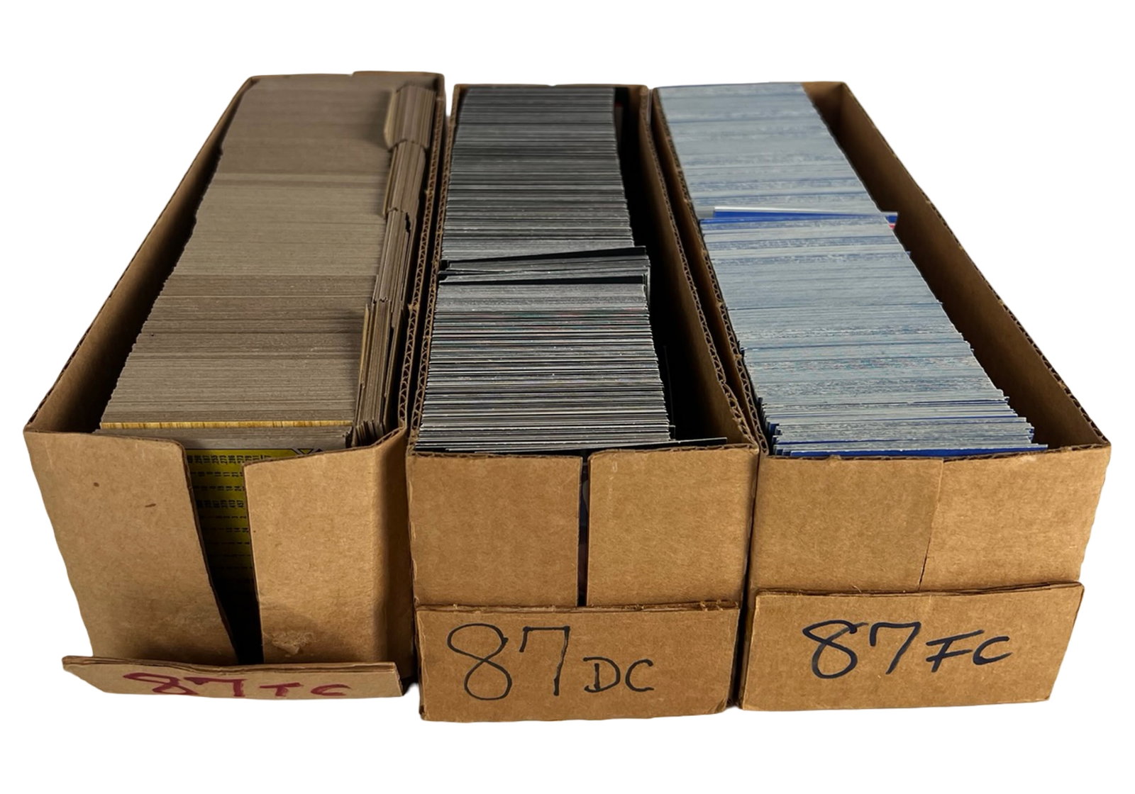 3 Boxes 1987 Baseball Cards Collection Topps Fleer (1 of 2)