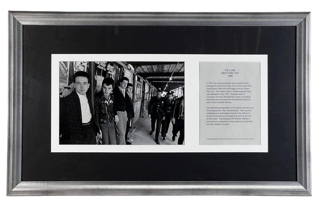 The Cure NY 1980 Photograph- Hard Rock Hotel (1 of 4)