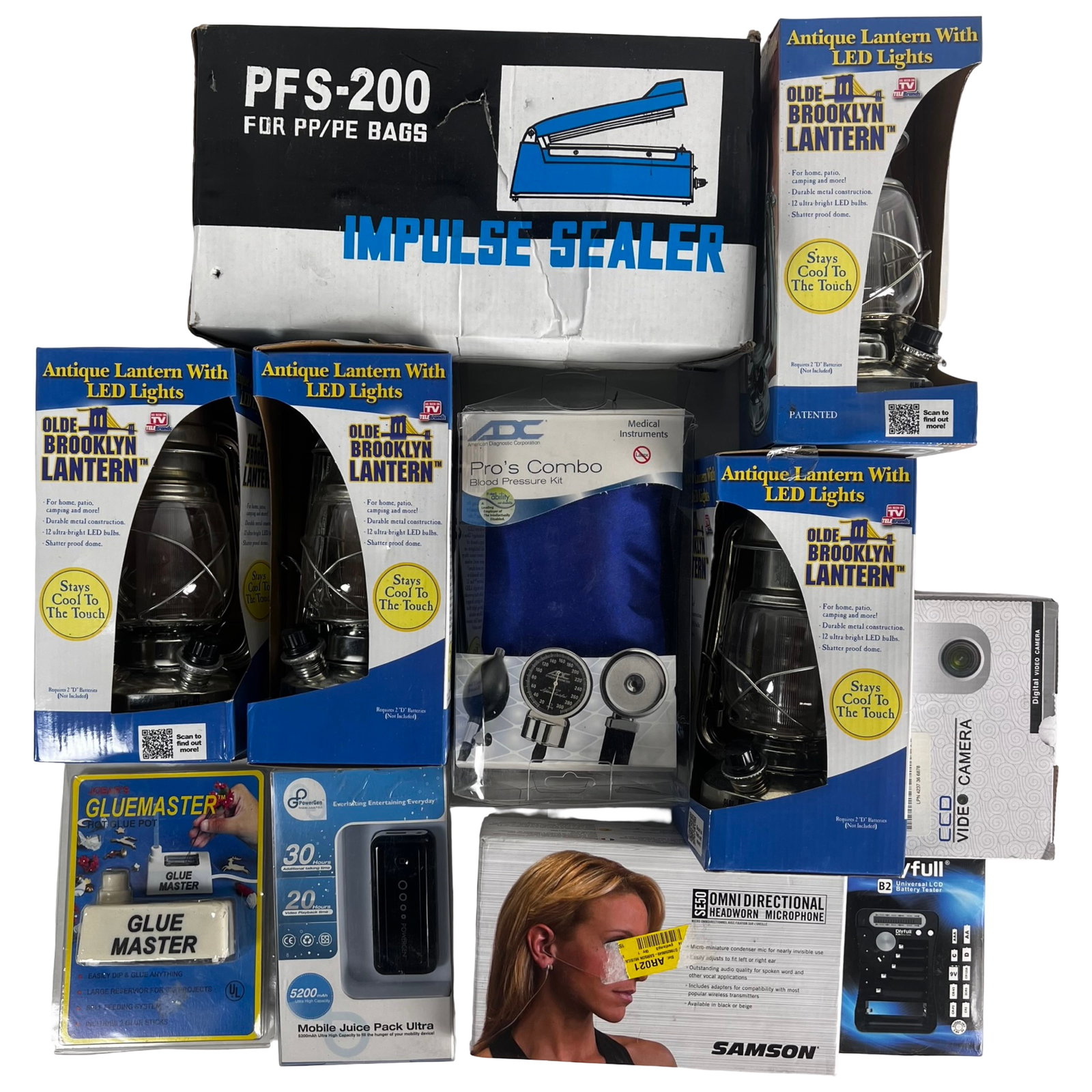 Mixed New-in-Box Household & Electronics Lot (1 of 4)