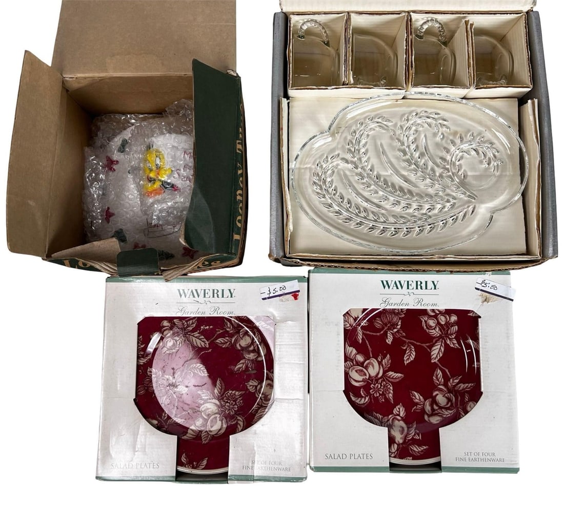 New Glassware, Tableware, and Serveware Sets - 2