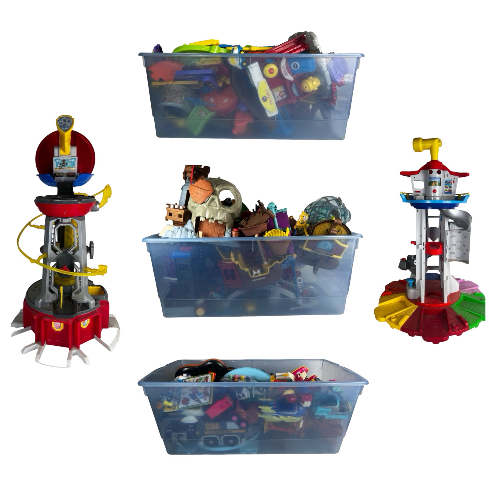 Large Mixed Toy Lot Paw Patrol Playsets Tracks Veh (1 of 18)