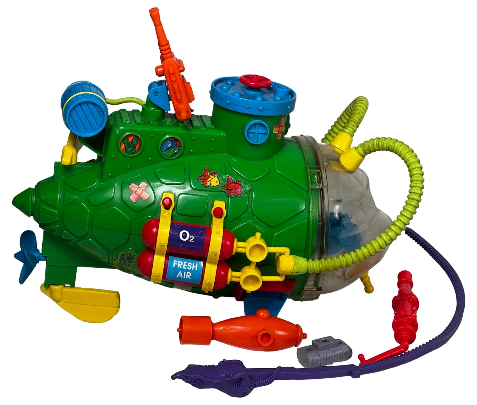 1991 TMNT Sewer Sub Playset - Ninja Turtles - 3