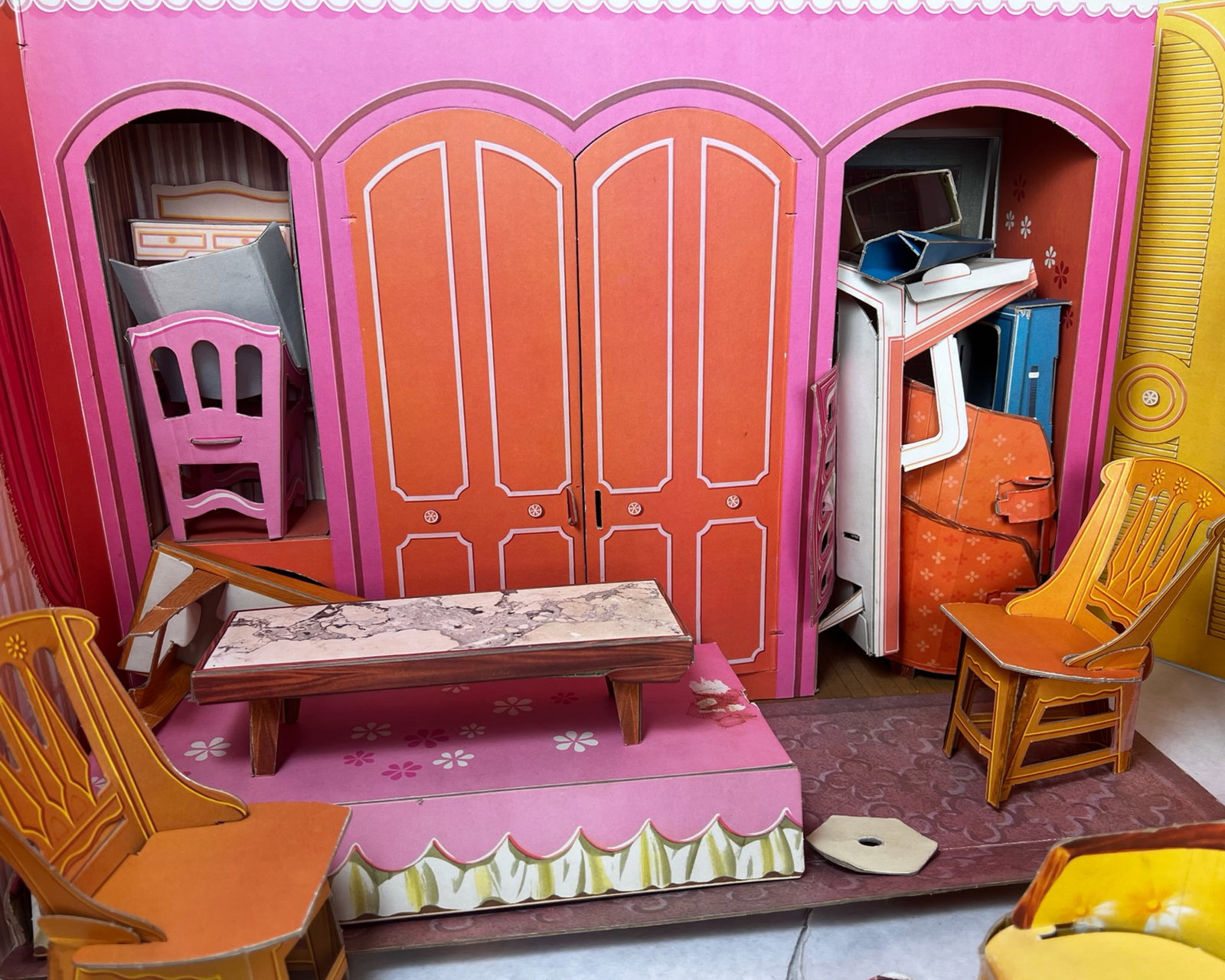 1964 Barbie New Dream House Playset with Furniture - 3