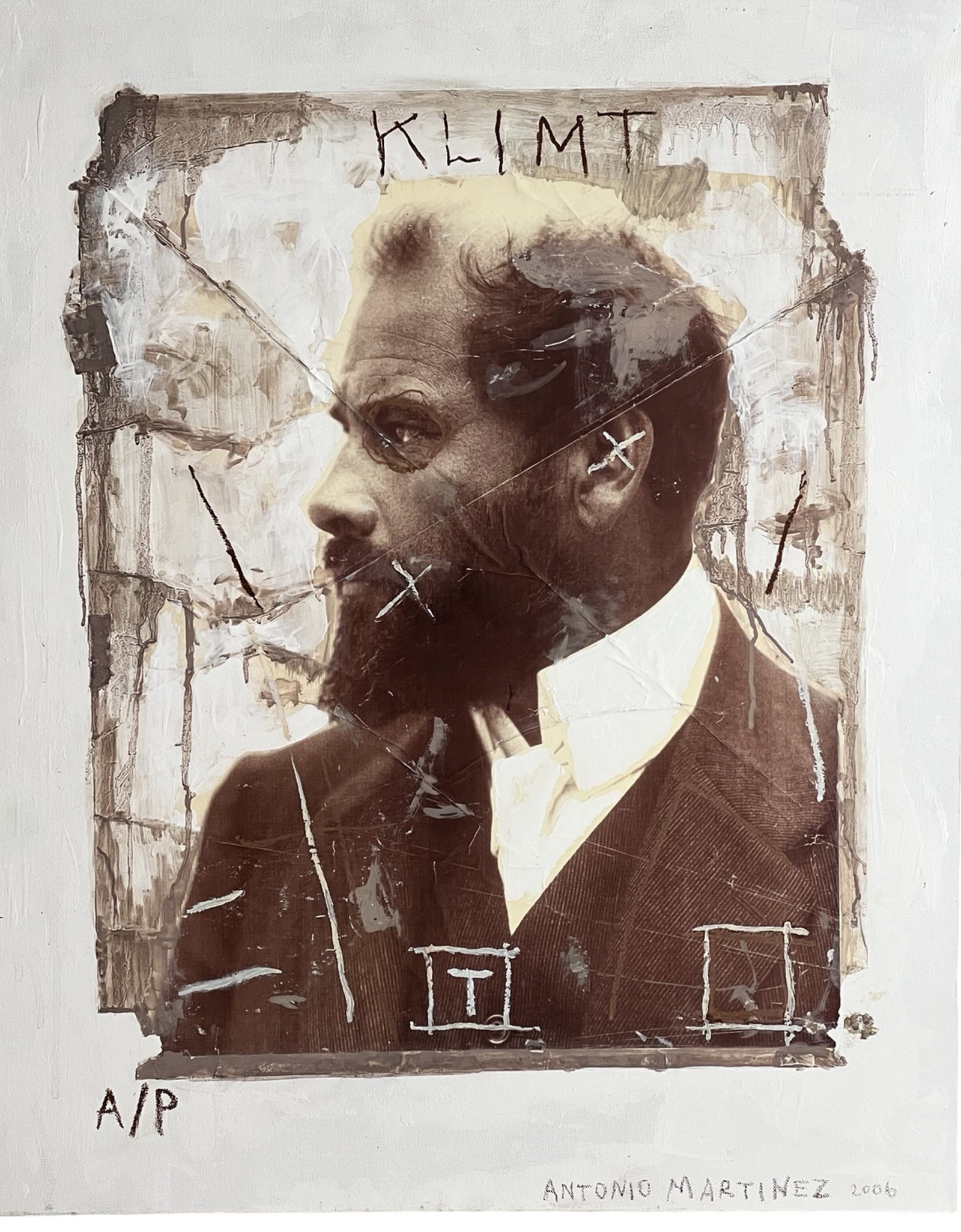 Antonio Martinez "Tribute to Klimt" Pop Art Litho (1 of 3)