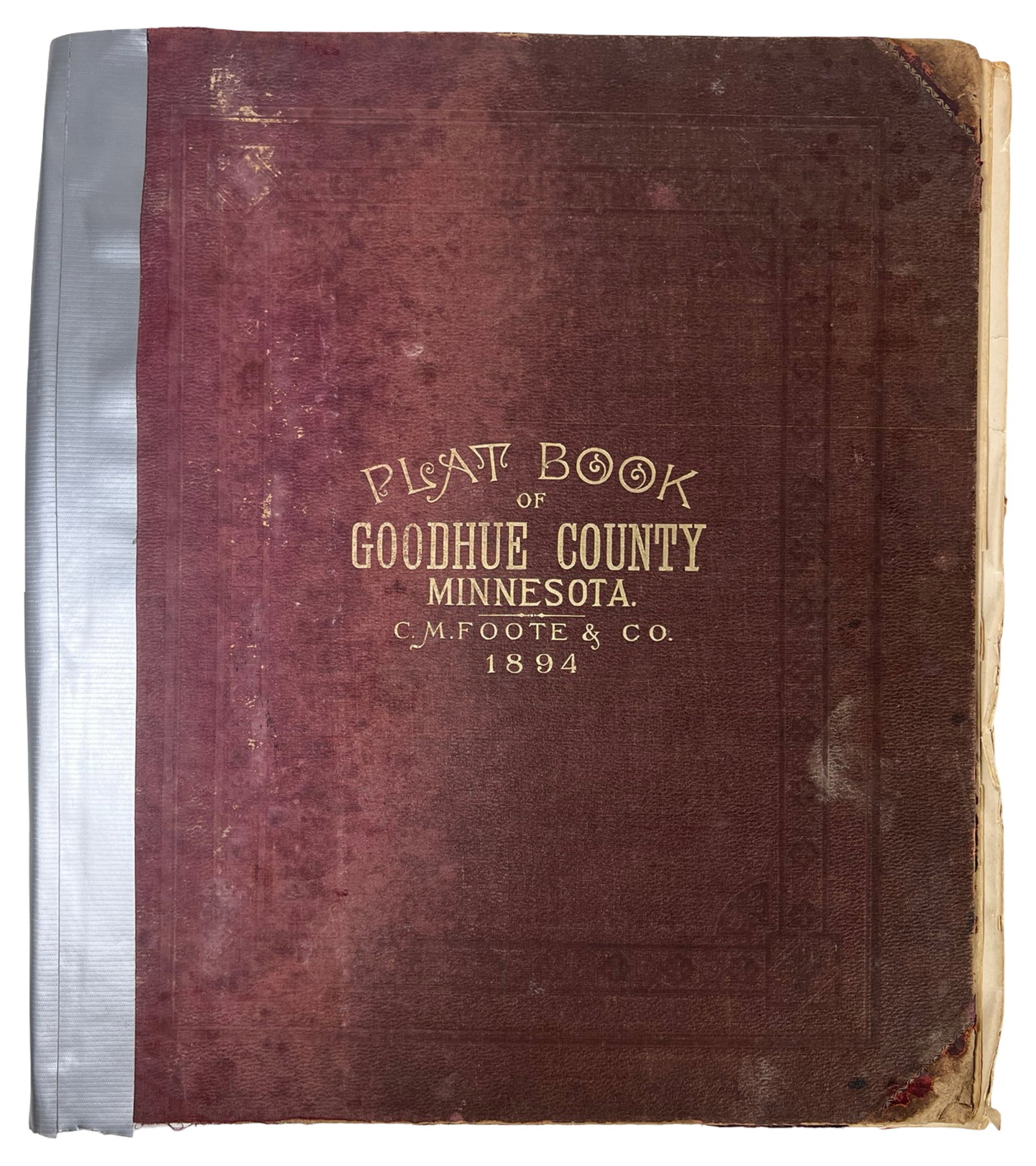 1894 Goodhue County Minnesota Plat Map Book (1 of 6)