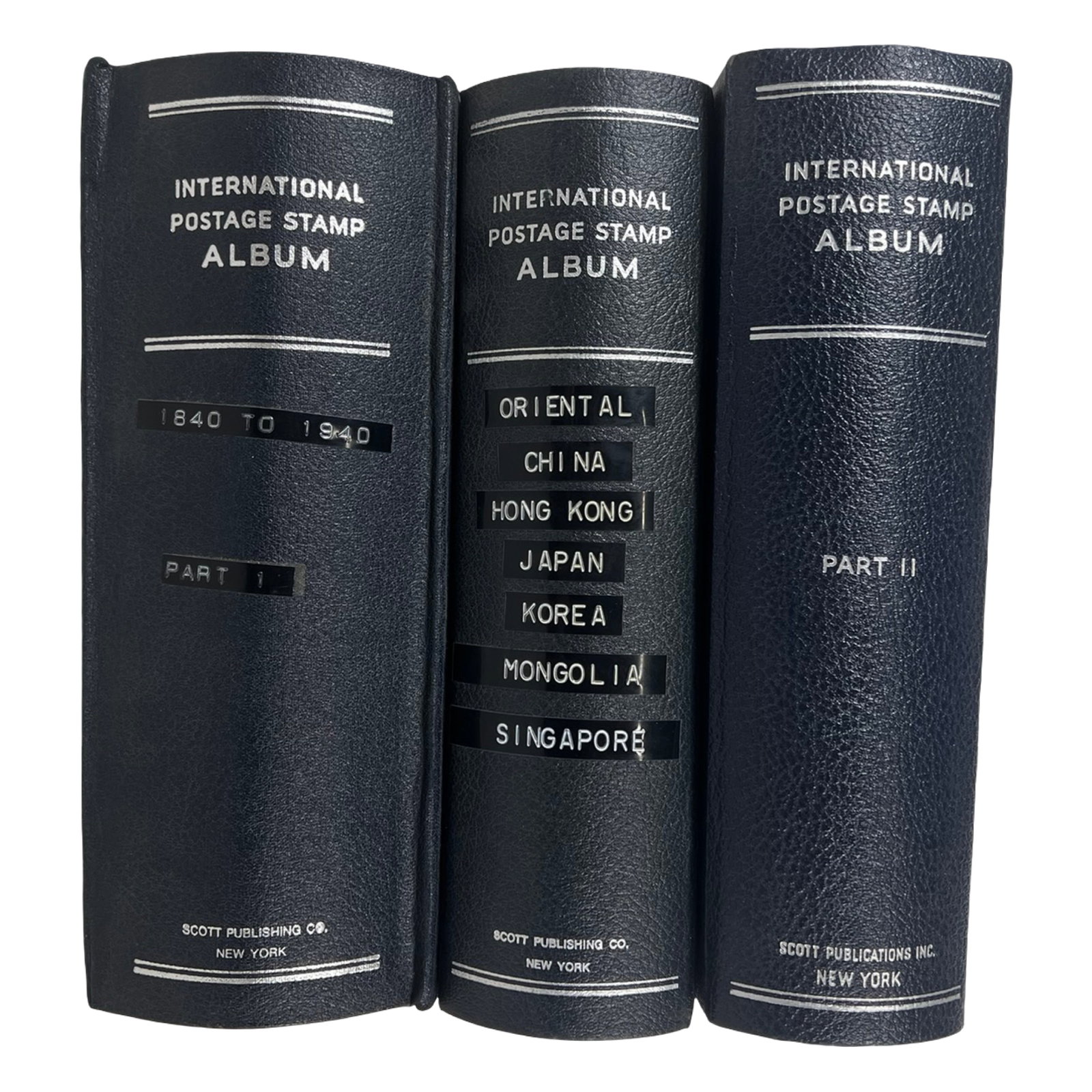 3 Scott International Stamp Albums Antique Vintage (1 of 20)