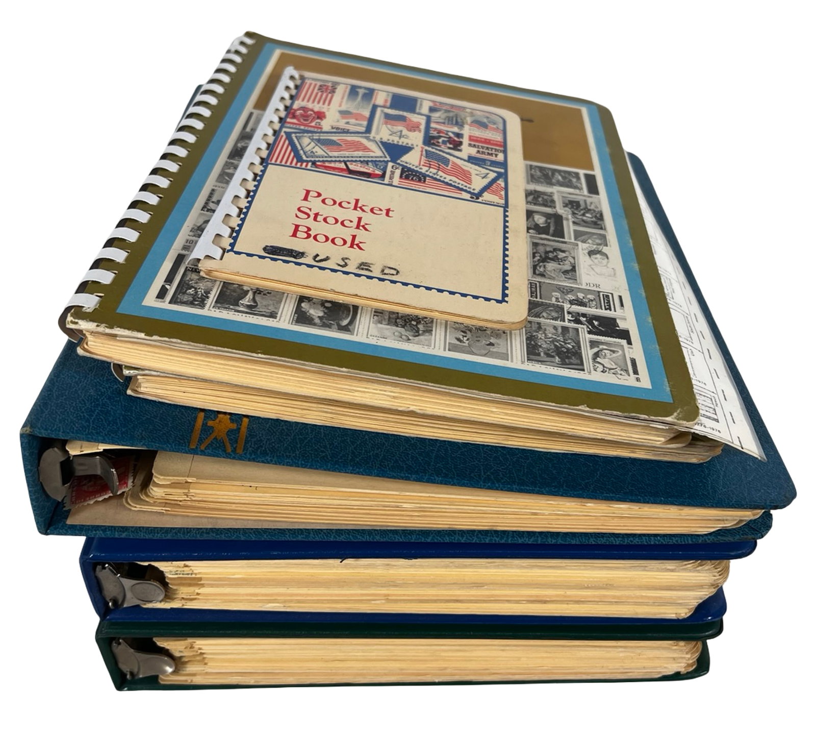 Large Worldwide Stamp Collection in 5 Albums (1 of 19)