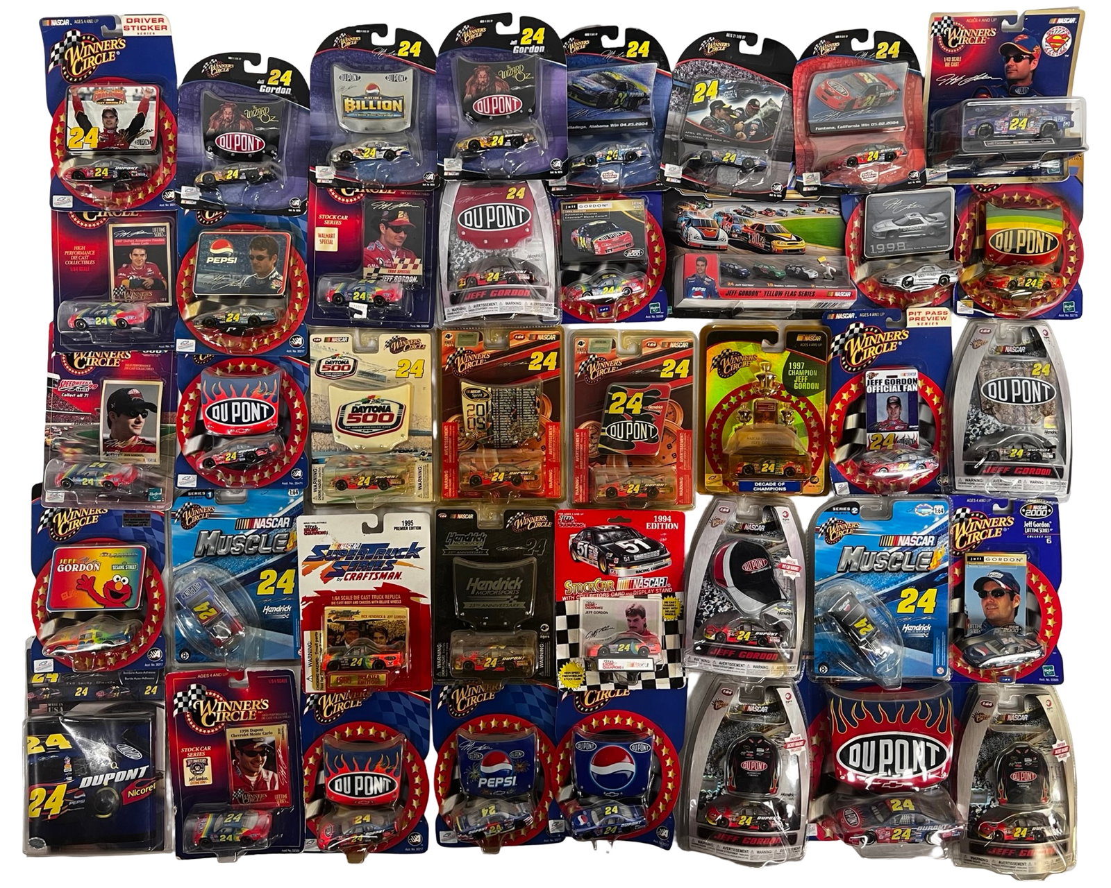 Jeff Gordon #24 NASCAR Die-Cast Car Collection (1 of 5)