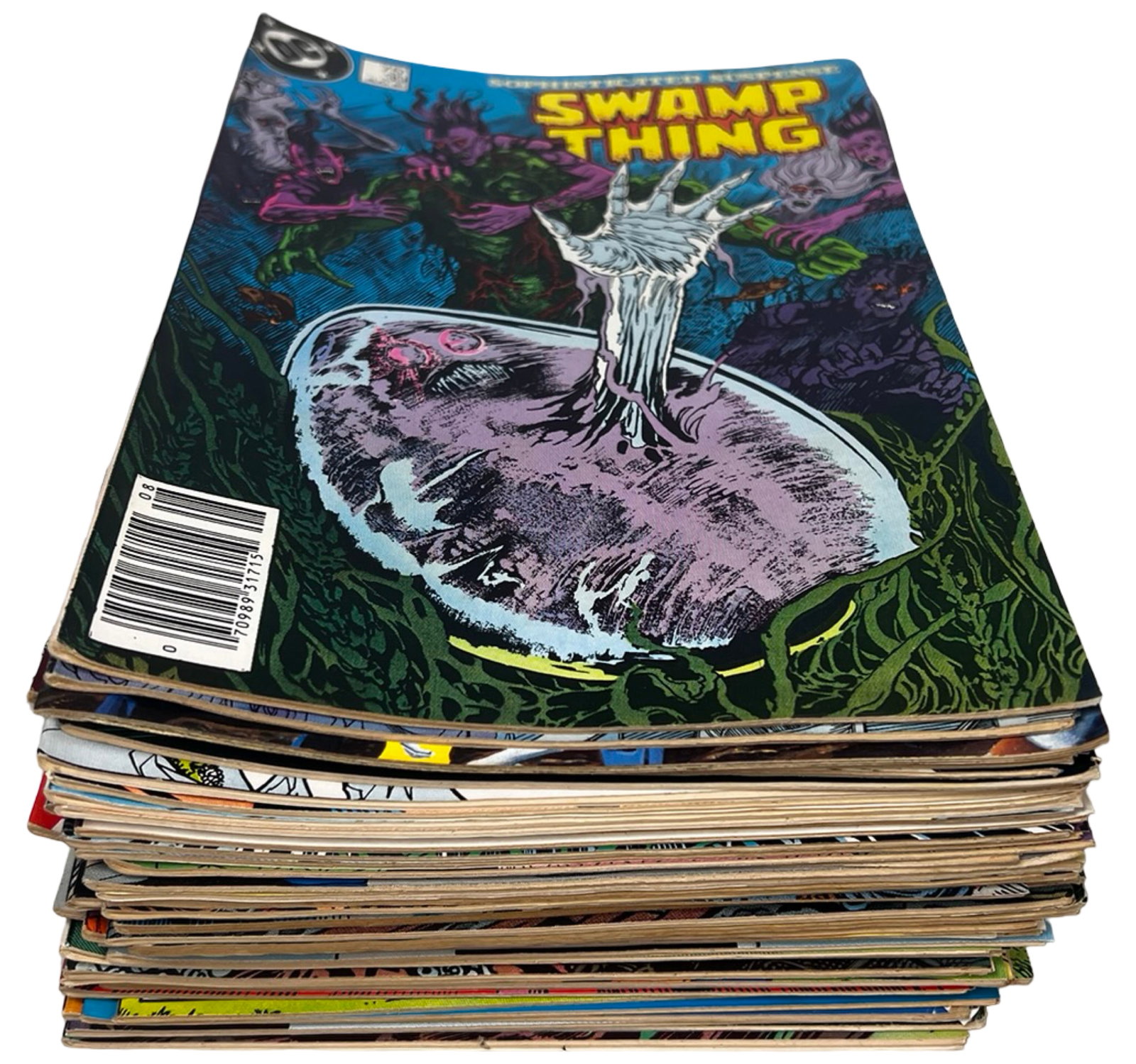 DC Comic Book Lot Swamp Thing Jonah Hex Sgt Rock (1 of 4)