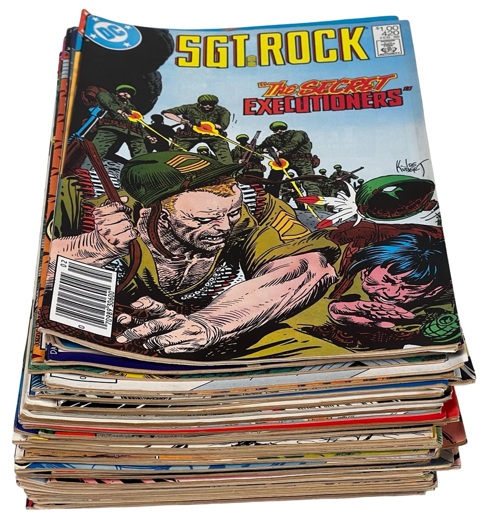 DC Comic Book Lot Batman Superman Sgt Rock (1 of 4)