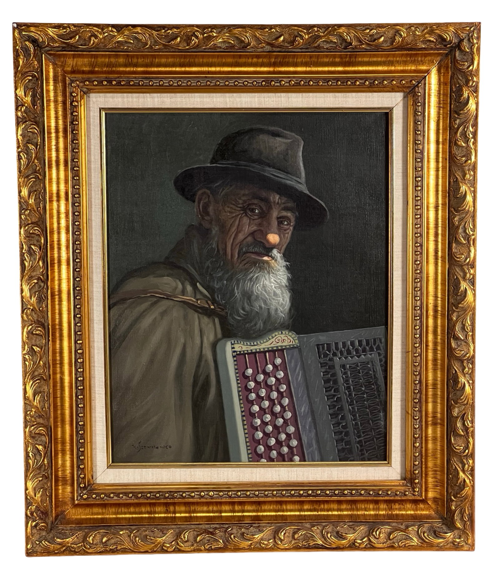 Konstantin Szewczenko - Accordion Player Painting (1 of 3)